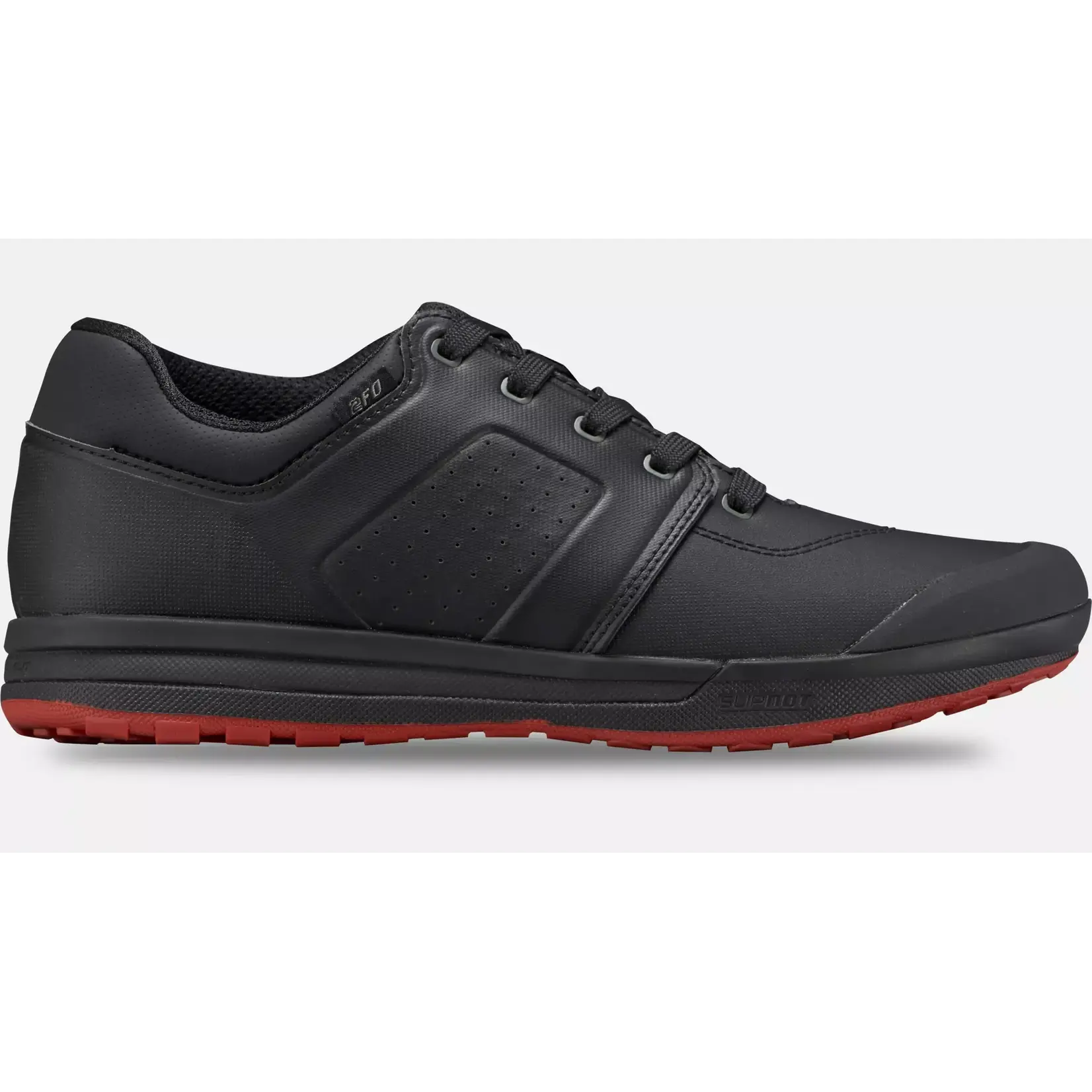 Specialized 2FO DH CLIP MTB SHOE BLK/REDWD 46