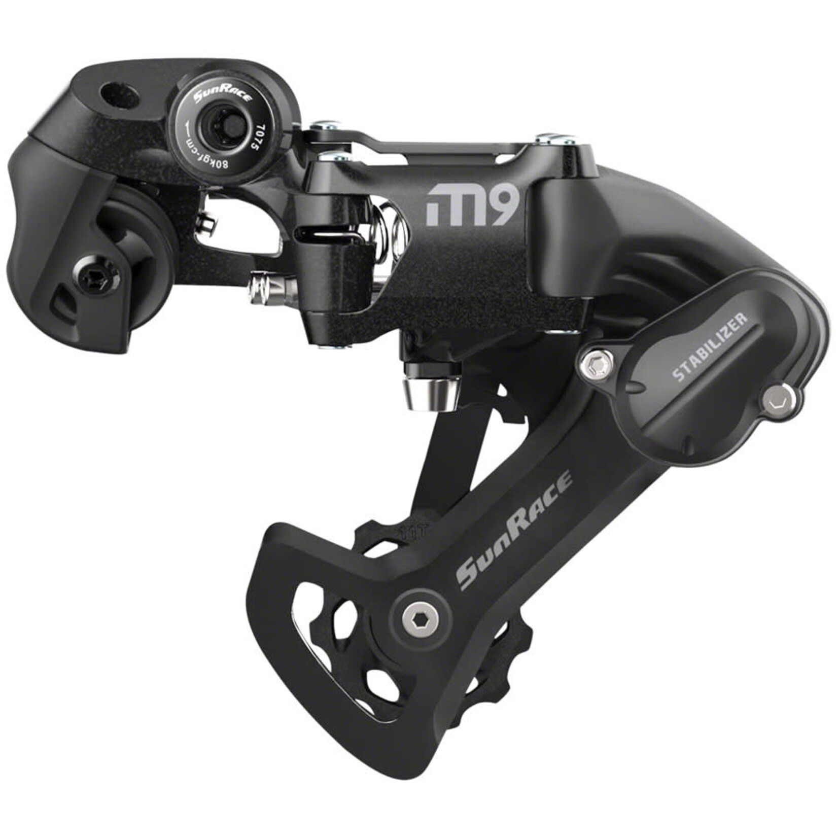 Sunrace M903 Rear Derailleur - 9-Speed, Short Cage, Black