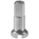 DT SWISS Brass Nipple, 14g/12mm, Silver, Box/100