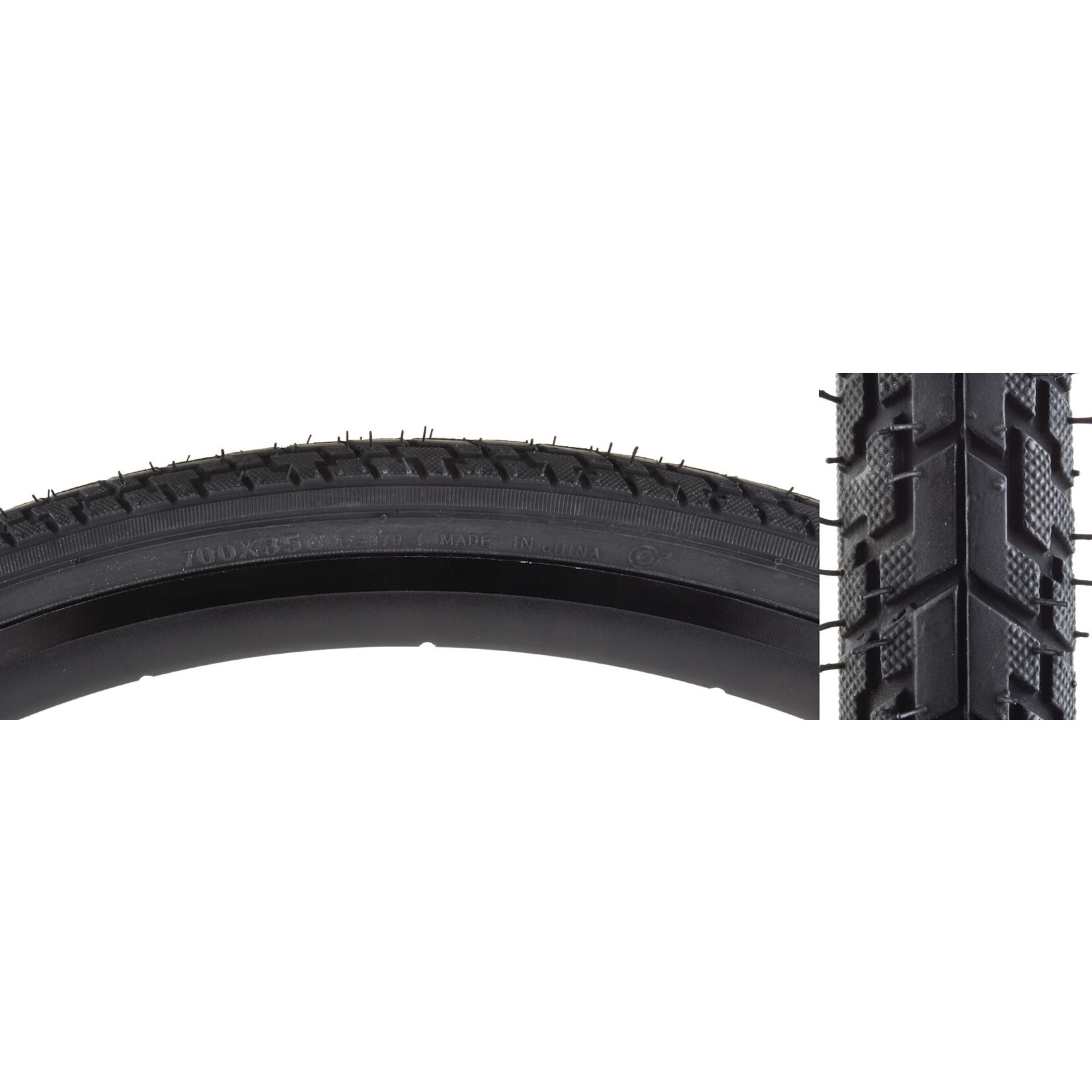 Sunlite 700x35 Black Hybrid CST979 Wire Bead Tire