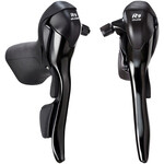 microSHIFT R9 Drop Bar Brake/Shift Lever Set - 2 x 9-Speed, Shimano Compatible, Black
