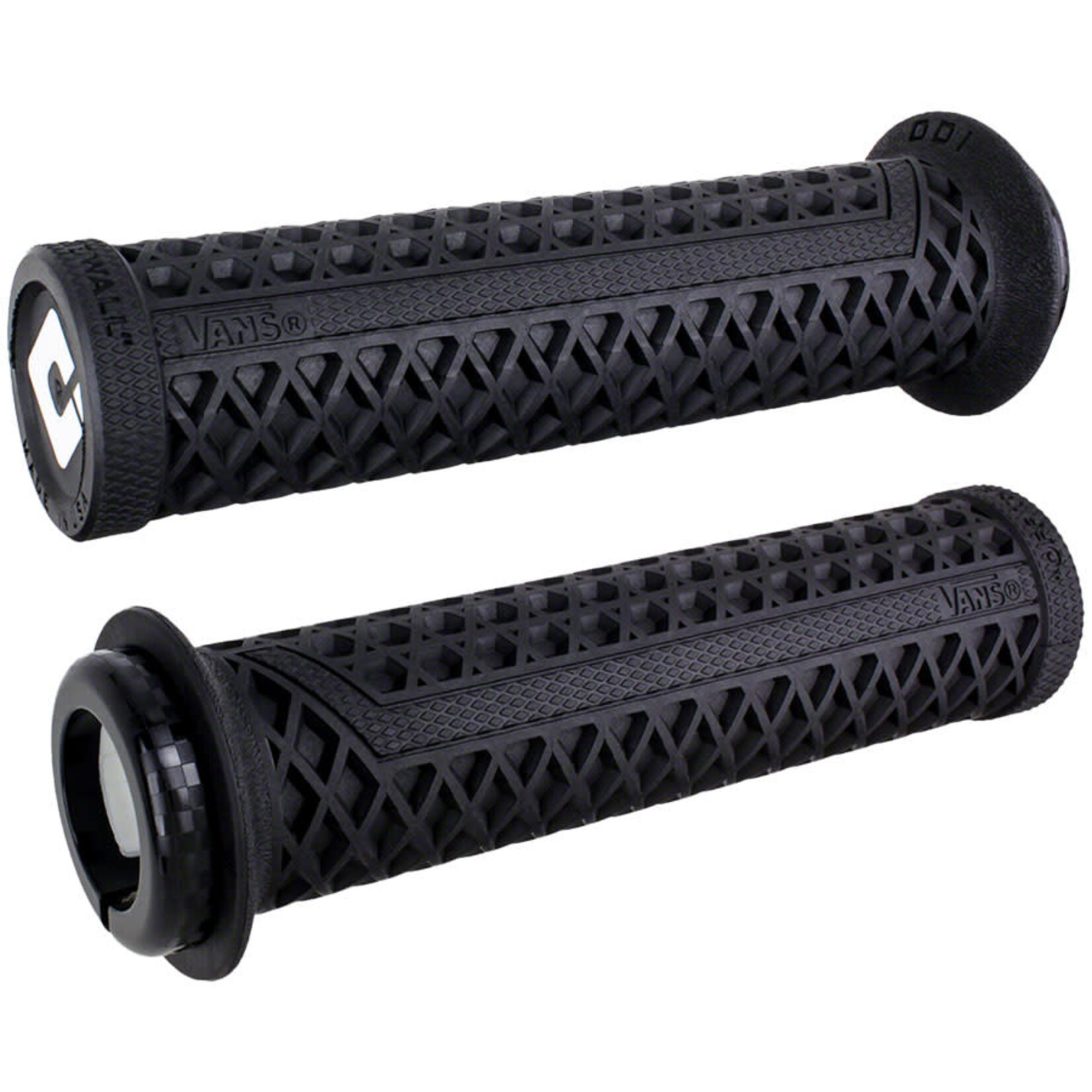 ODI Lock-On MTB V2.1 Vans - Black/Black Checker
