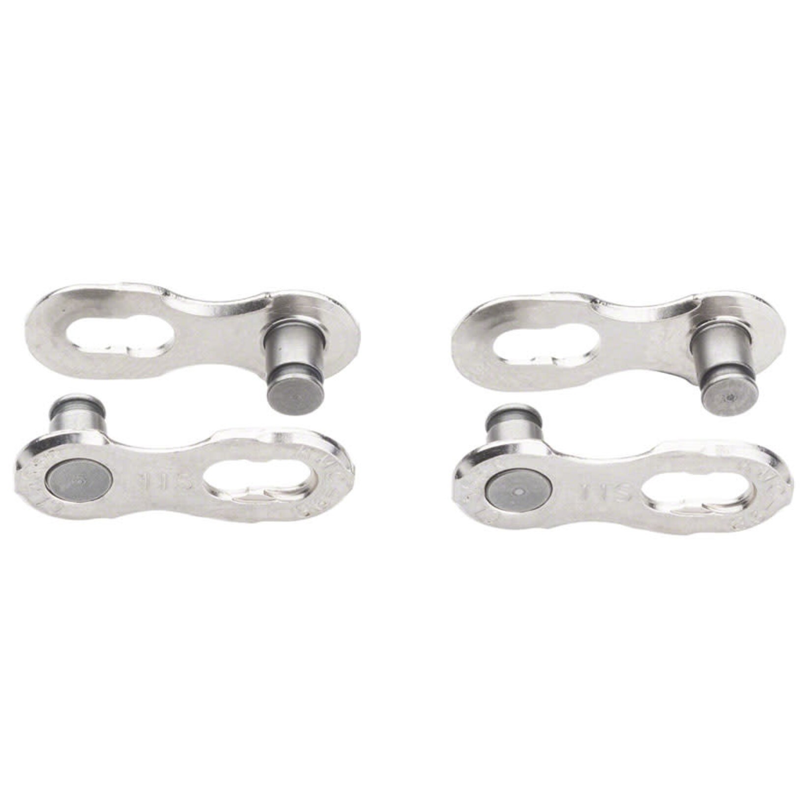 KMC MissingLink-11 Connector - 11-Speed, Reusable, Silver, 2 Pairs/Card