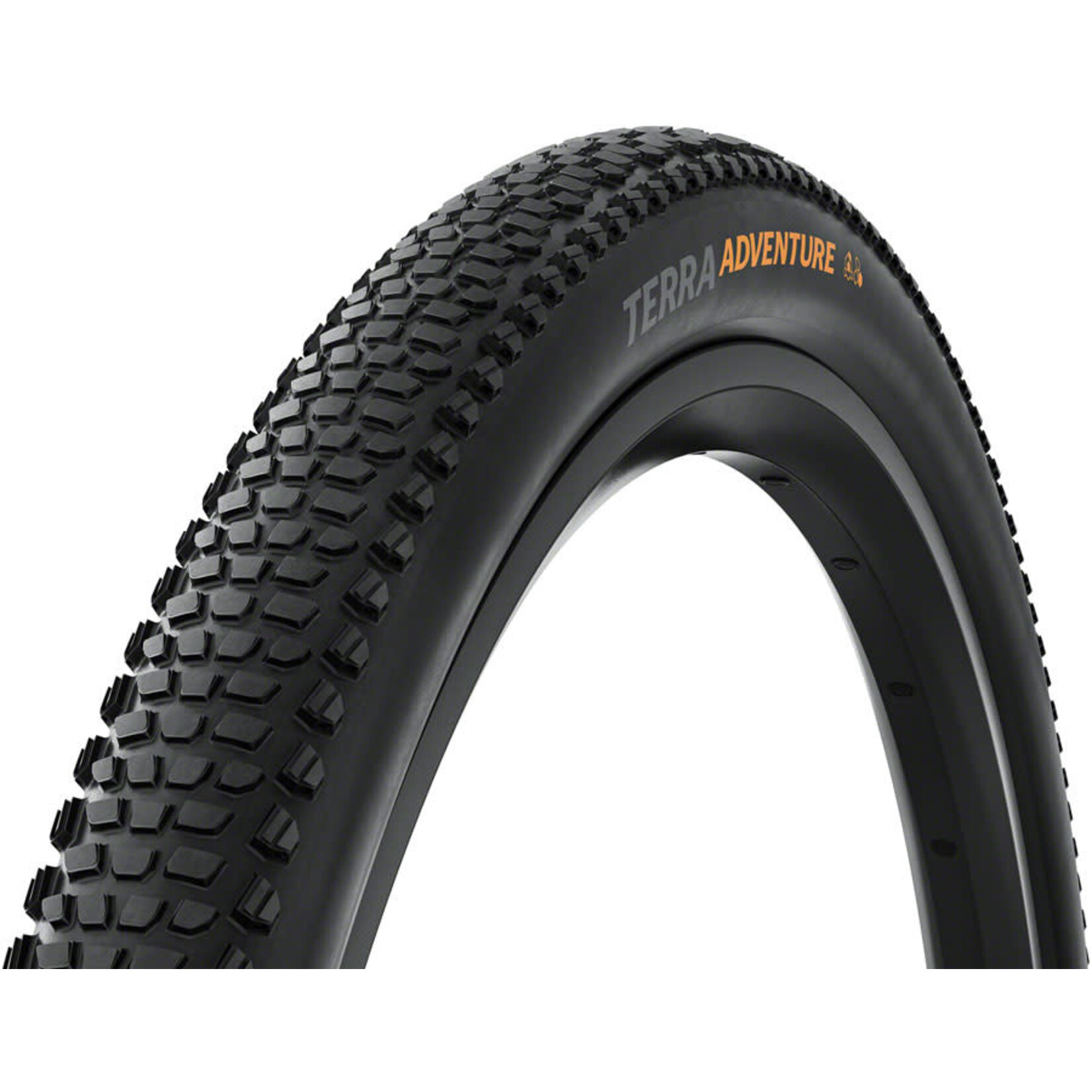 Continental Terra Adventure Tire - 700 x 45, Tubeless, Folding, Black, Grip, Trail Casing, E25