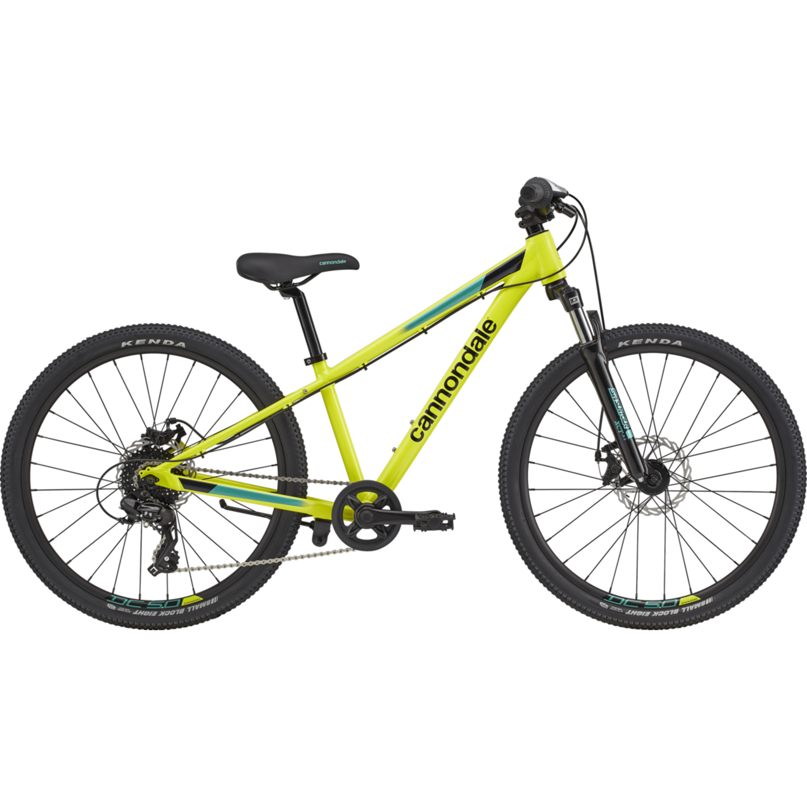 Cannondale 24 F Kids Trail Nuclear Yellow