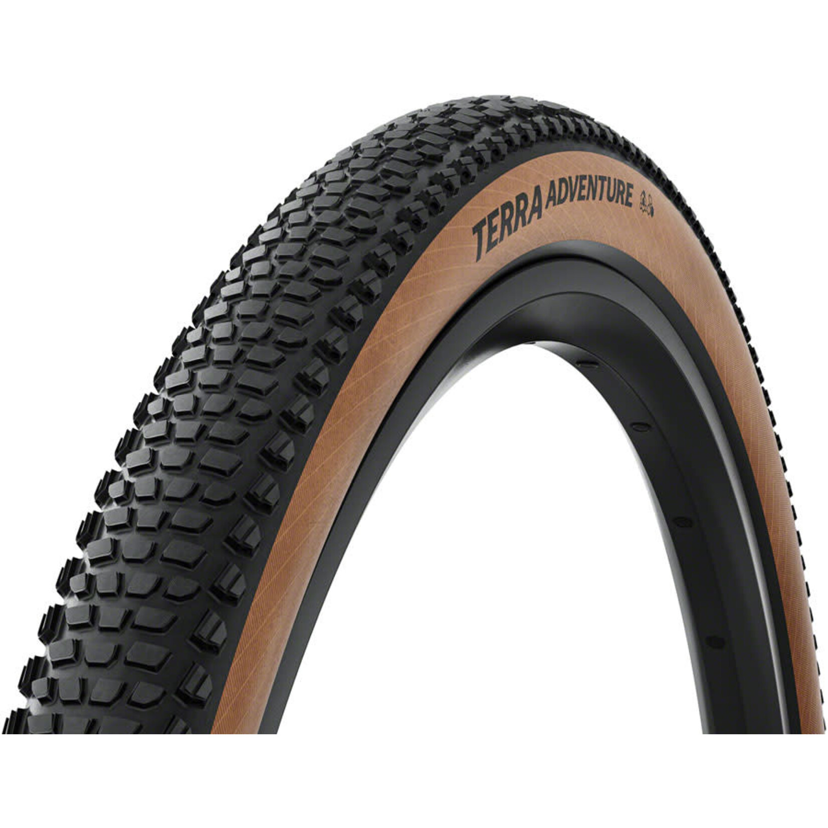 Continental Terra Adventure Tire - 700 x 50, Tubeless, Folding, Black/Transparent, Grip, Trail Casing, E25