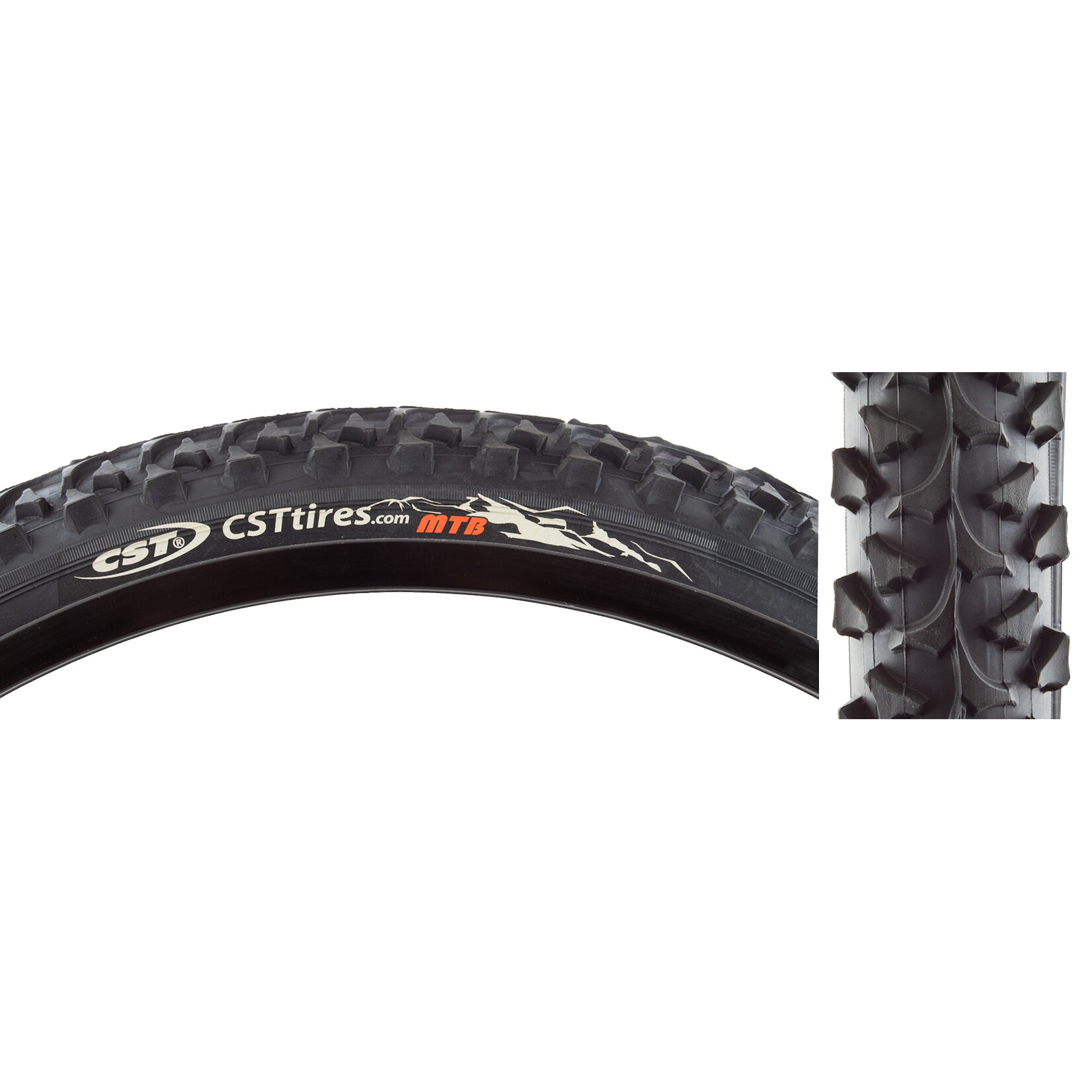 Sunlite 26x1.95 Alphabyte C1040 Black Wire Bead Tire