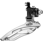 microSHIFT R538 Front Derailleur - 8-Speed, Triple for 52/42/30t, Braze On, Shimano Compatible, Black