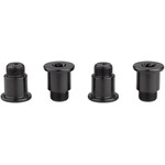 Sram Force eTap AXS Crank Chainring Bolt Kit - For 2x, 107 BCD, Aluminum, Black, D1