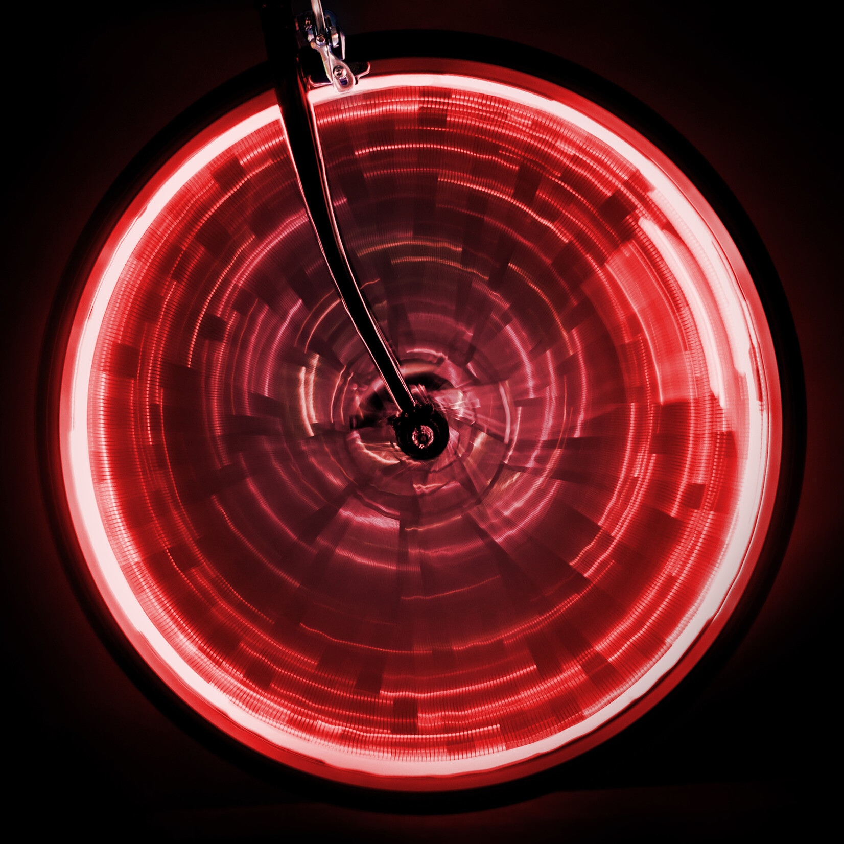 Sunlite WheelGlow Wheel Light One Wheel Red