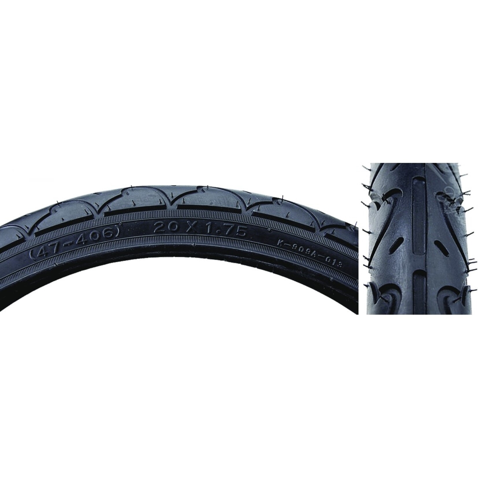 Sunlite 16x1.75 Black PC K909A Wire Tire