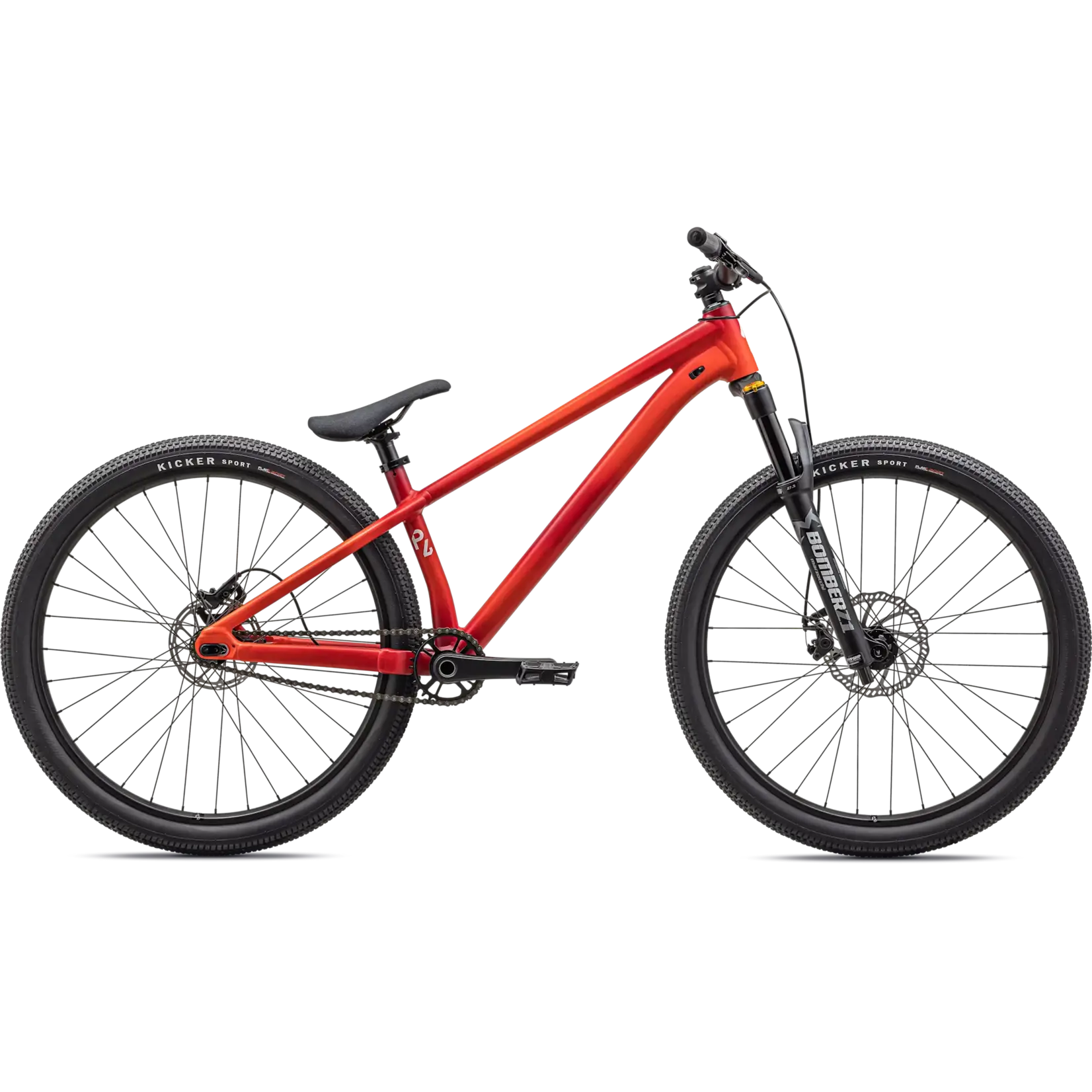 Specialized P.4  Satin Red Tint Diffused / Fiery Red / White 27.5"