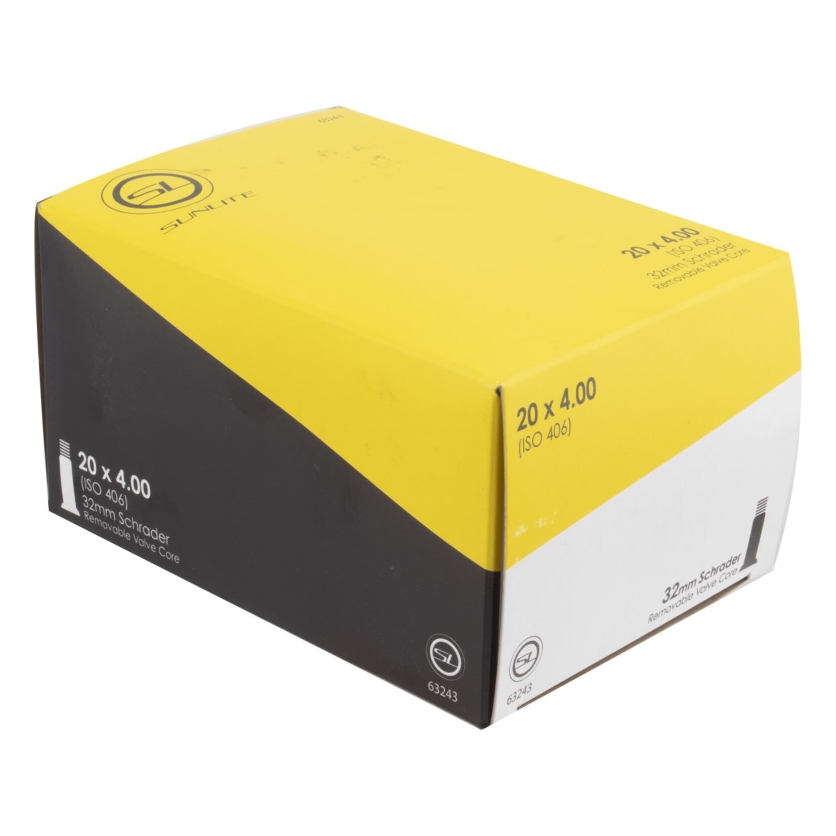 Sunlite 20x4.00 Schrader Valve 32 FFW92mm Tube