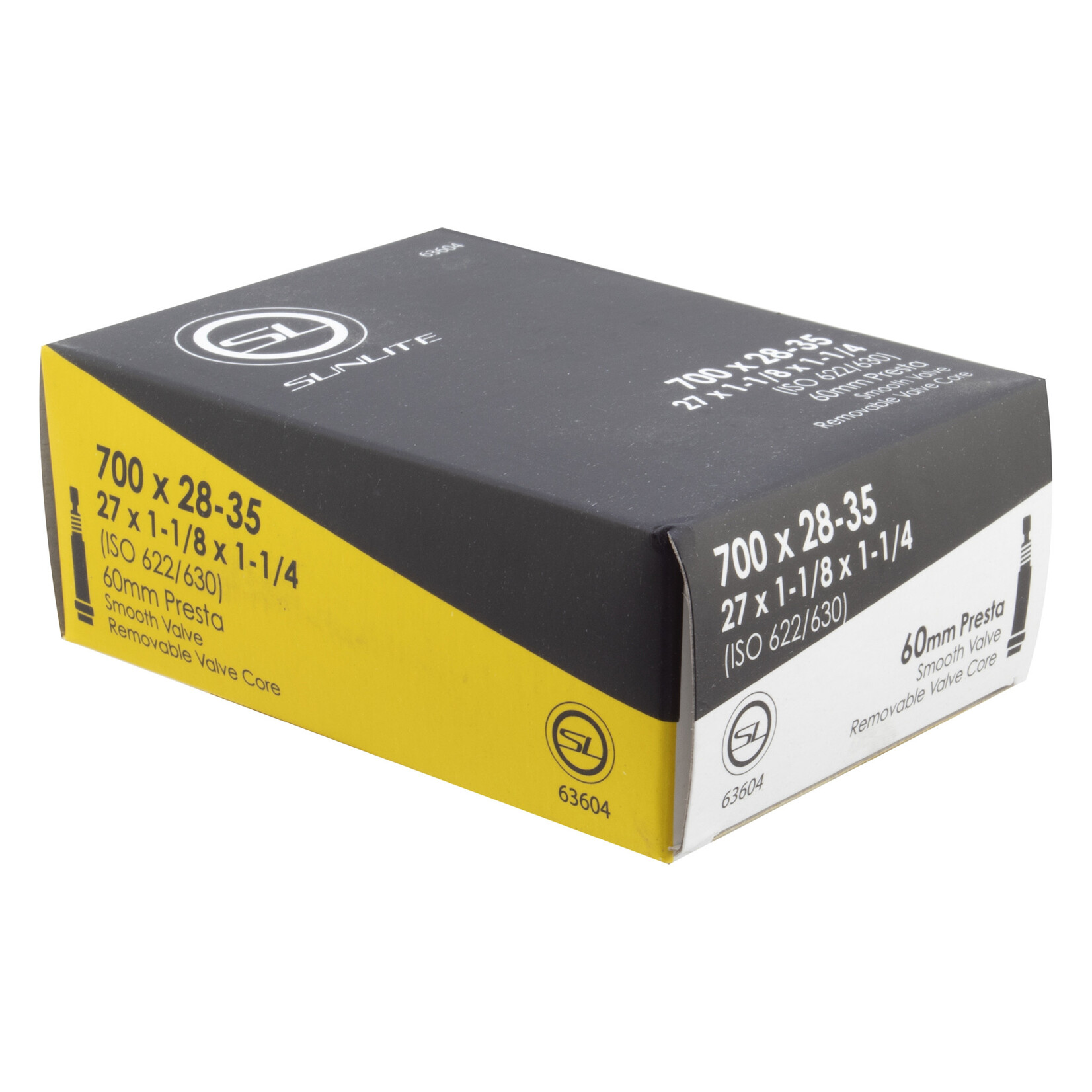 Sunlite 700x28-35 PV60/SMTH/RC (27x1-1/8x1-1/4) FFW30mm Tube