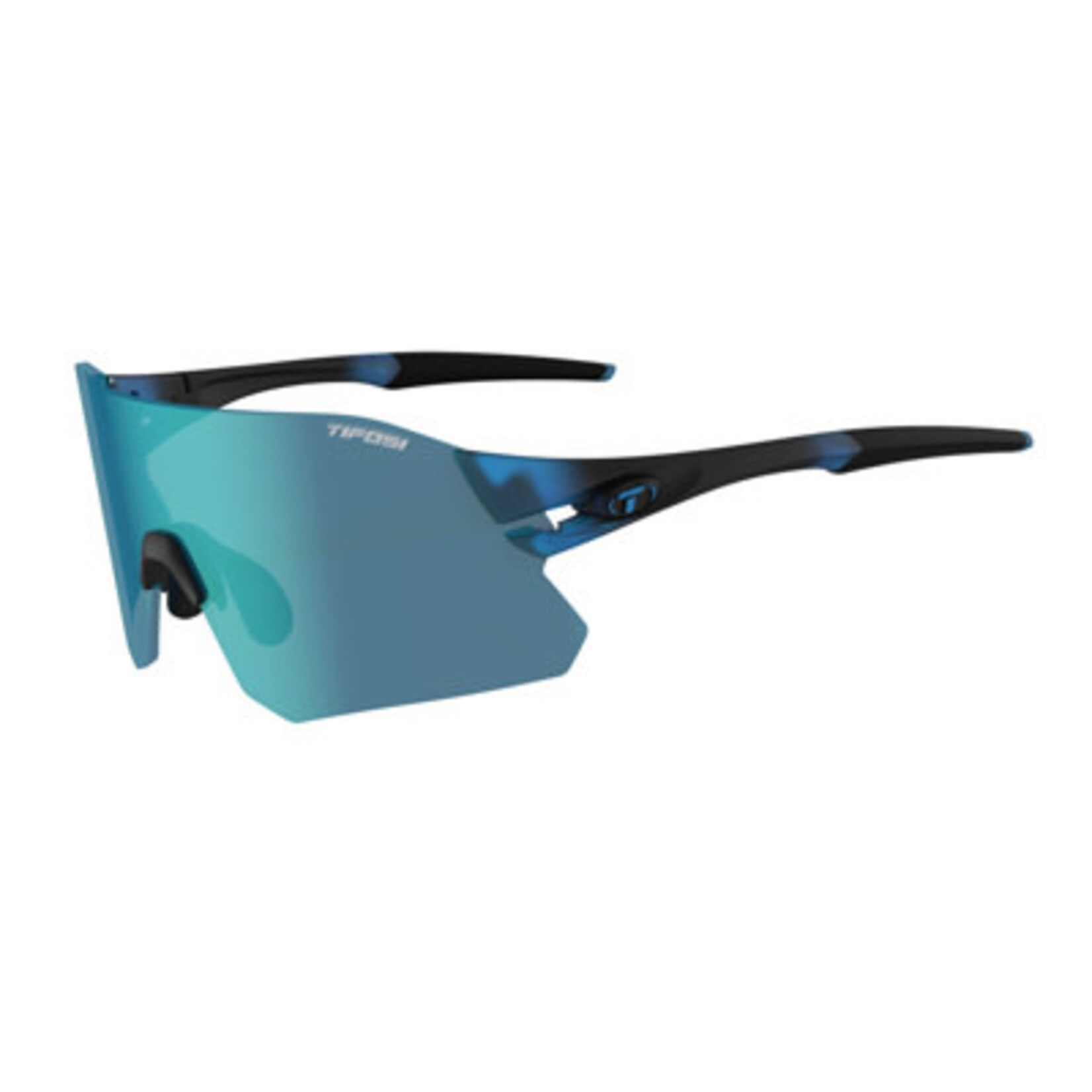 Tifosi Optics Rail, Crystal Blue Interchangeable Sunglasses Clarion Blue/AC Red/Clear
