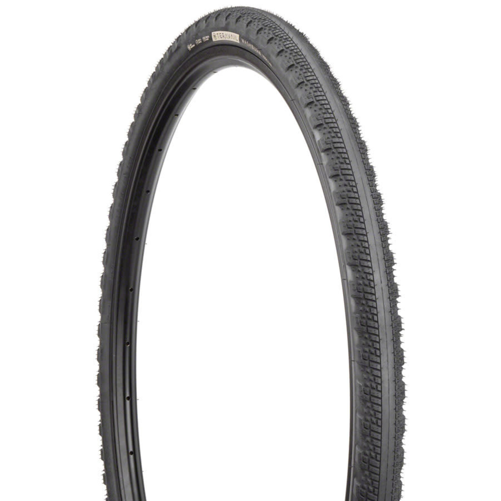 Teravail Washburn Tire - 700 x 42, Tubeless, Folding, Black, Light and Supple