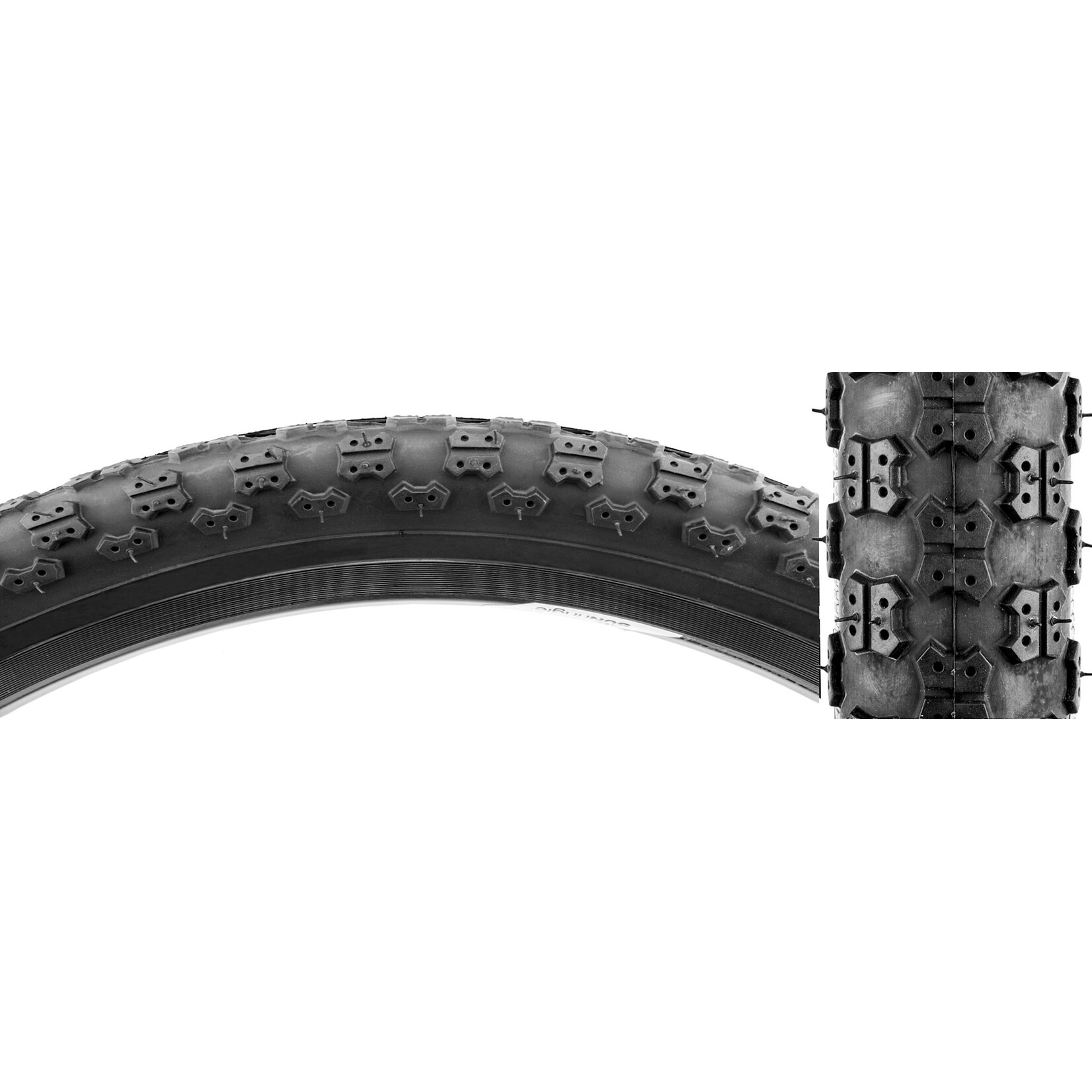Sunlite 18x2.125 Black/ Black MX3 K50 Wire Bead Tire