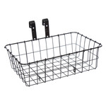 Wald 137 STD Small-15x10x5 Black Basket W/ Braces & Hardware