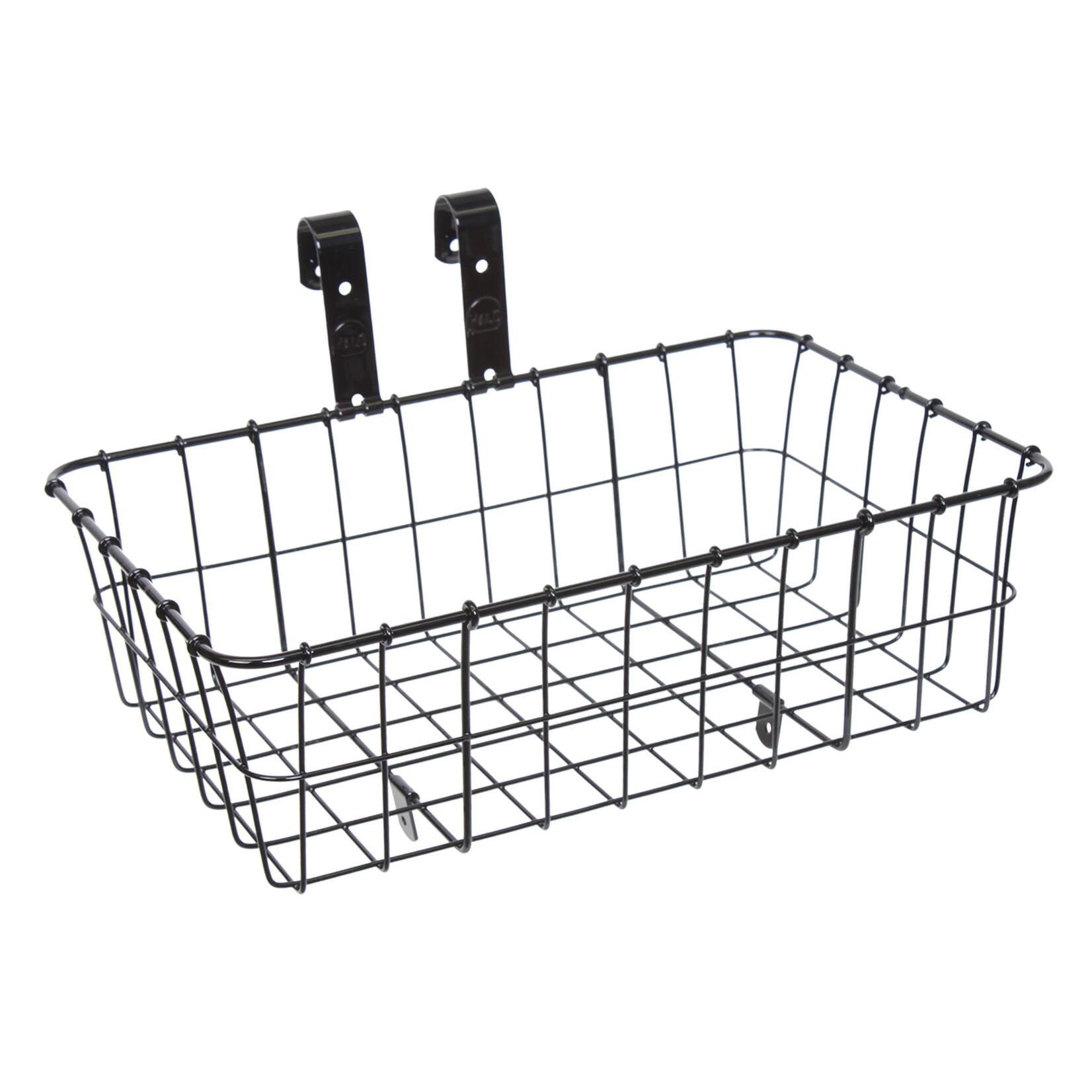 Wald 137 STD Small-15x10x5 Black Basket W/ Braces & Hardware