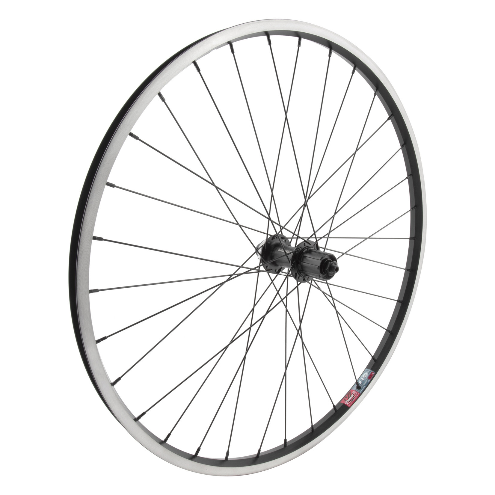 Wheelsmith 26x1.5 559x19 ALY BK MSW 32 SHI TY505 7sCAS CL BK 135mm 14gBK Rear Wheel;