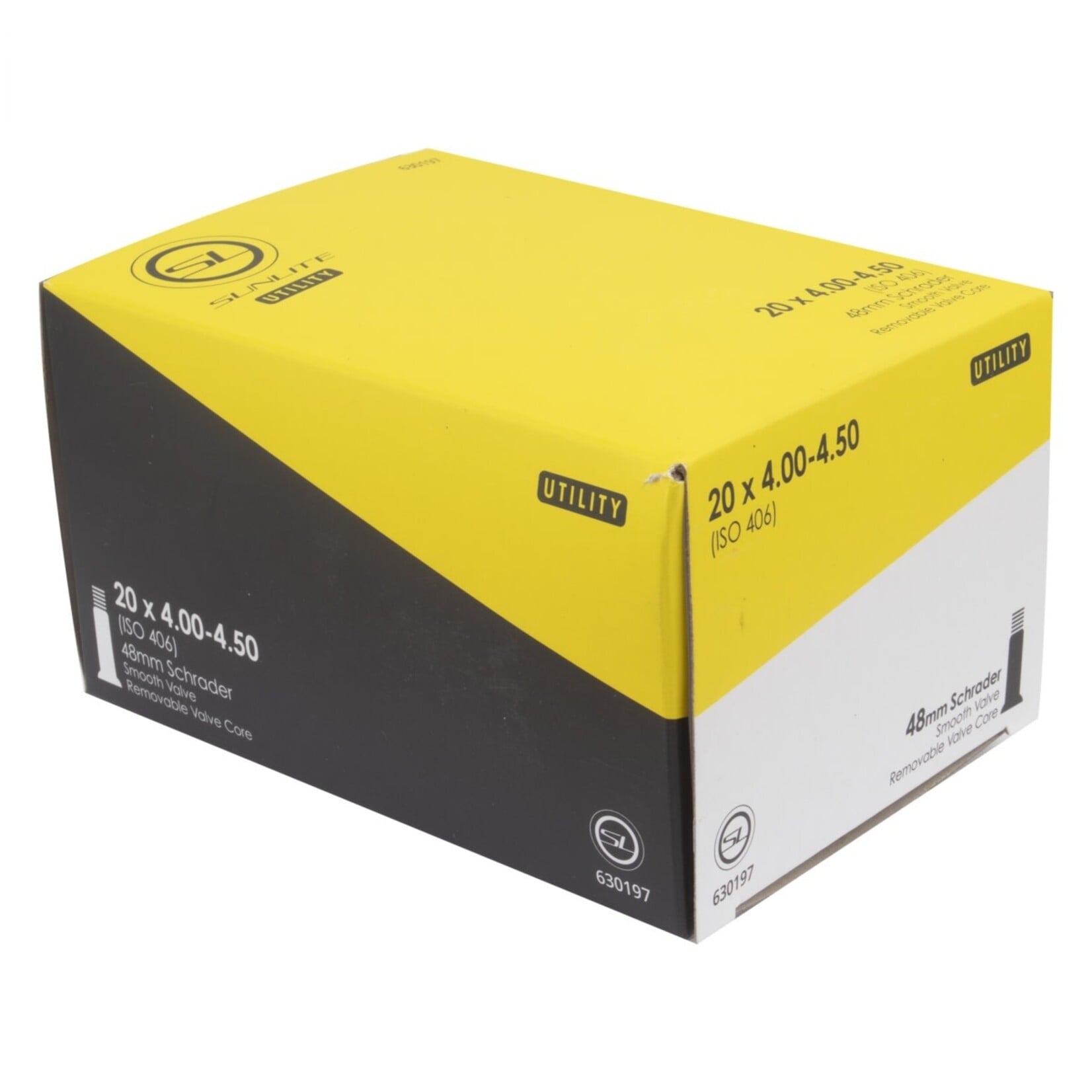 Sunlite 20x4.00-4.50 Schrader Valve 48/SMTH/RC FFW104mm UTILIT Tube