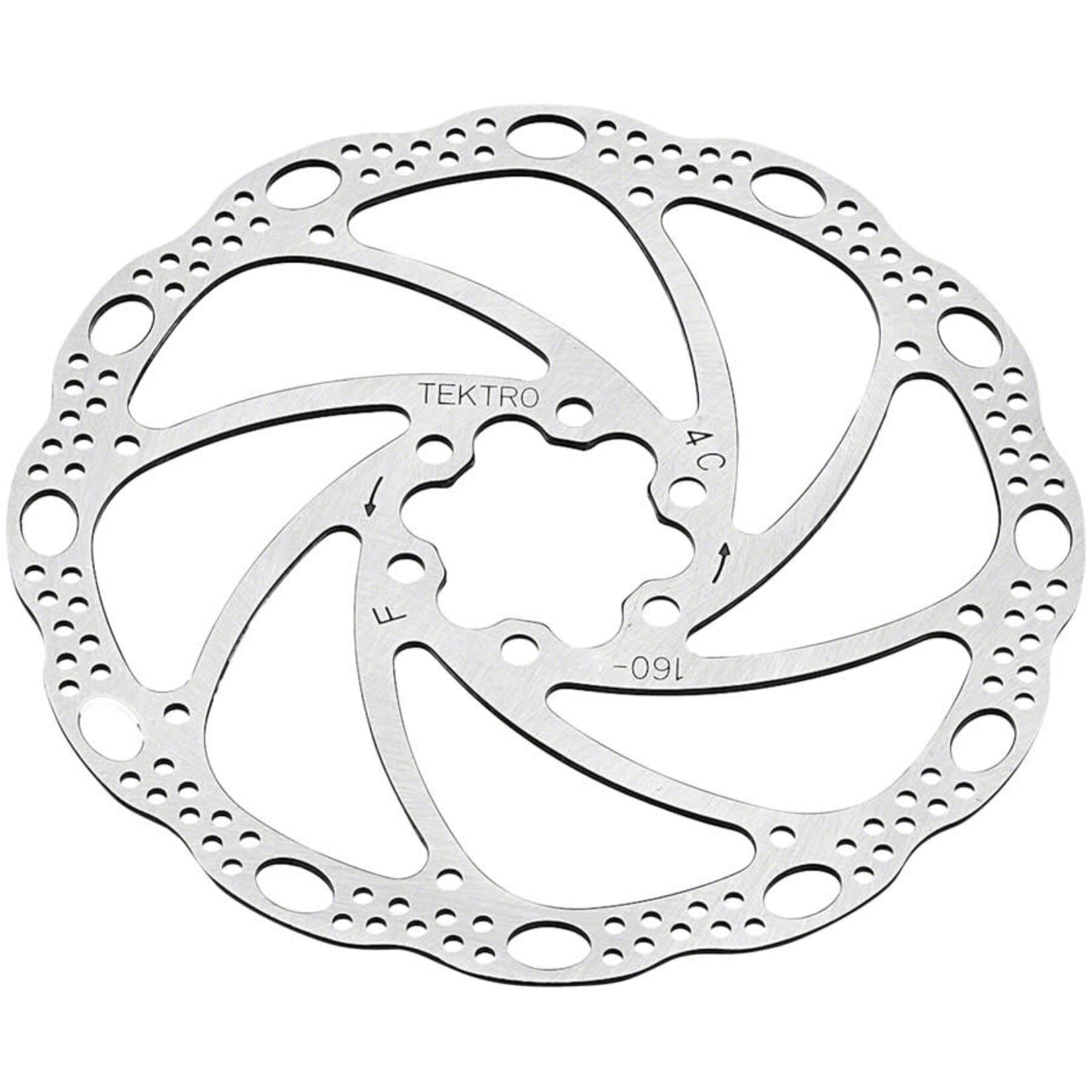 Tektro TR160-22 Disc Rotor - 160mm, 6-Bolt, 1.8mm Thickness