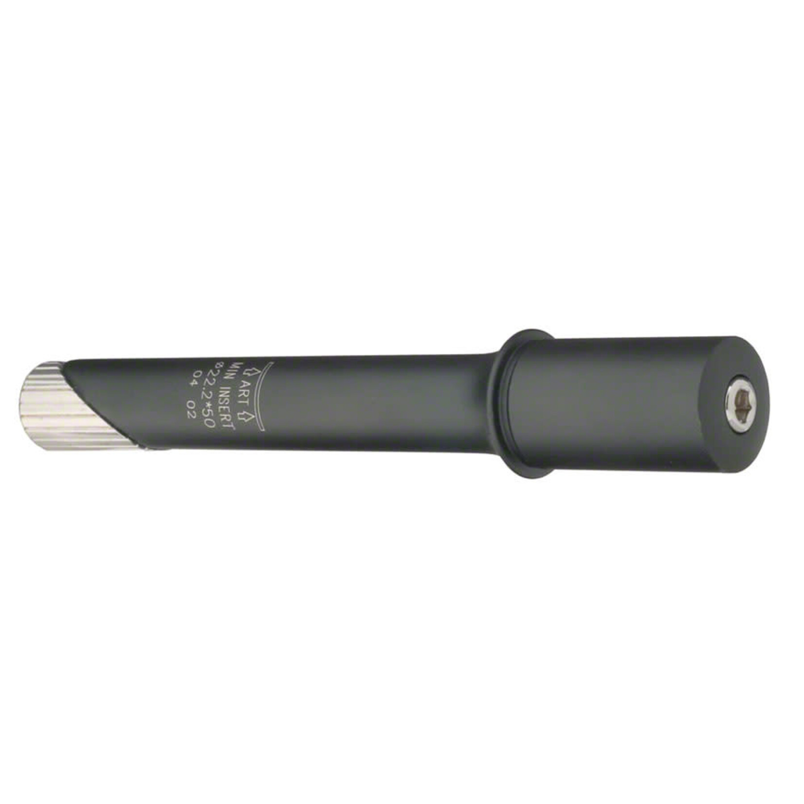 Dimension Steerer Adaptor 1" quill to 1-1/8" Threadless Black