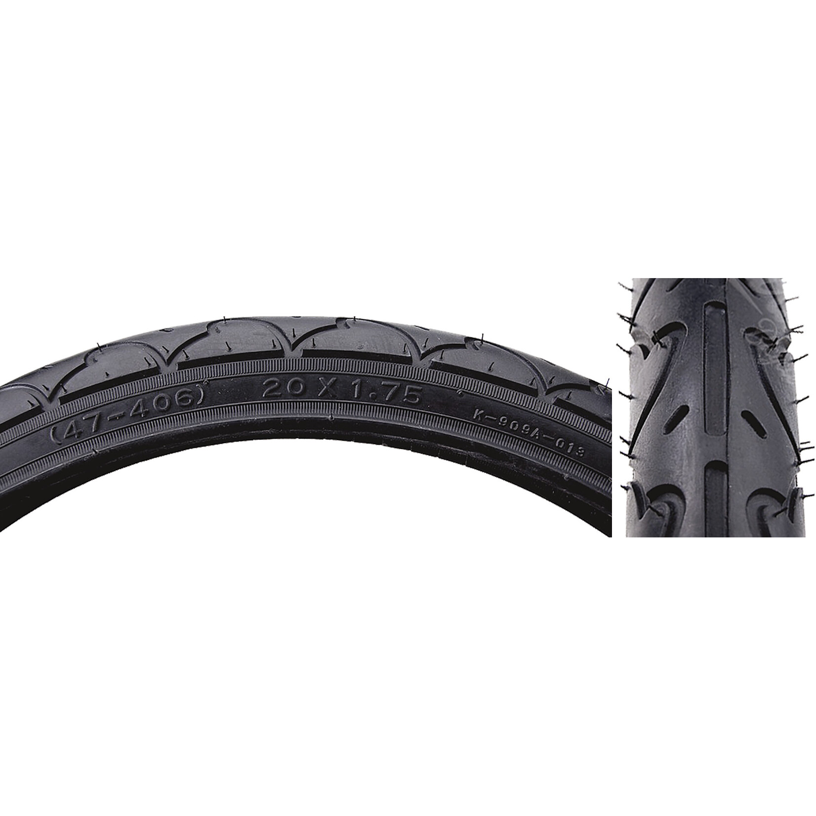 Sunlite 16x1.75 Black PC K909A Wire Tire