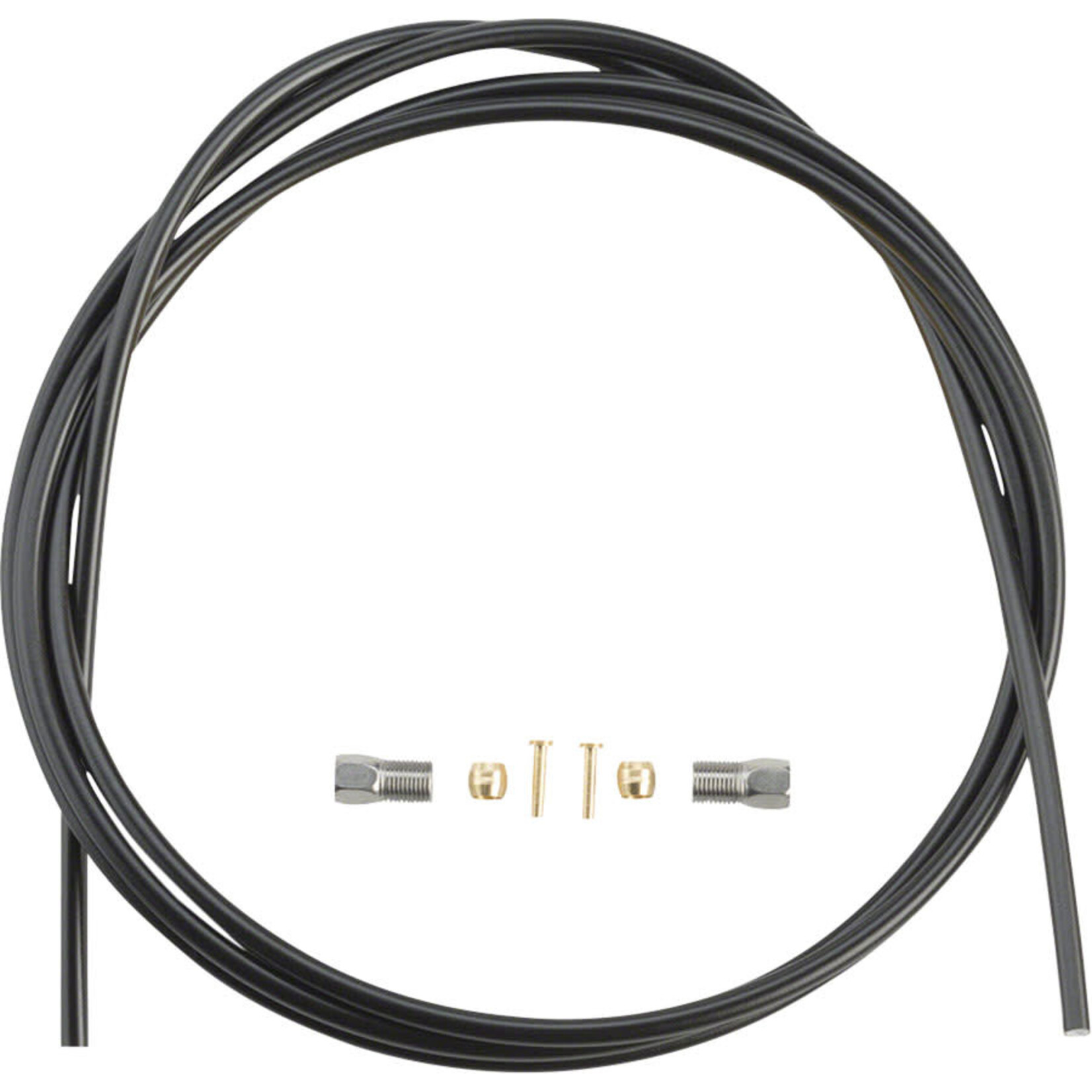Shimano SM-BH59-JK Low Pressure Disc Brake Hose Kit - Straight Caliper Caliper Connector, 2000mm, Black