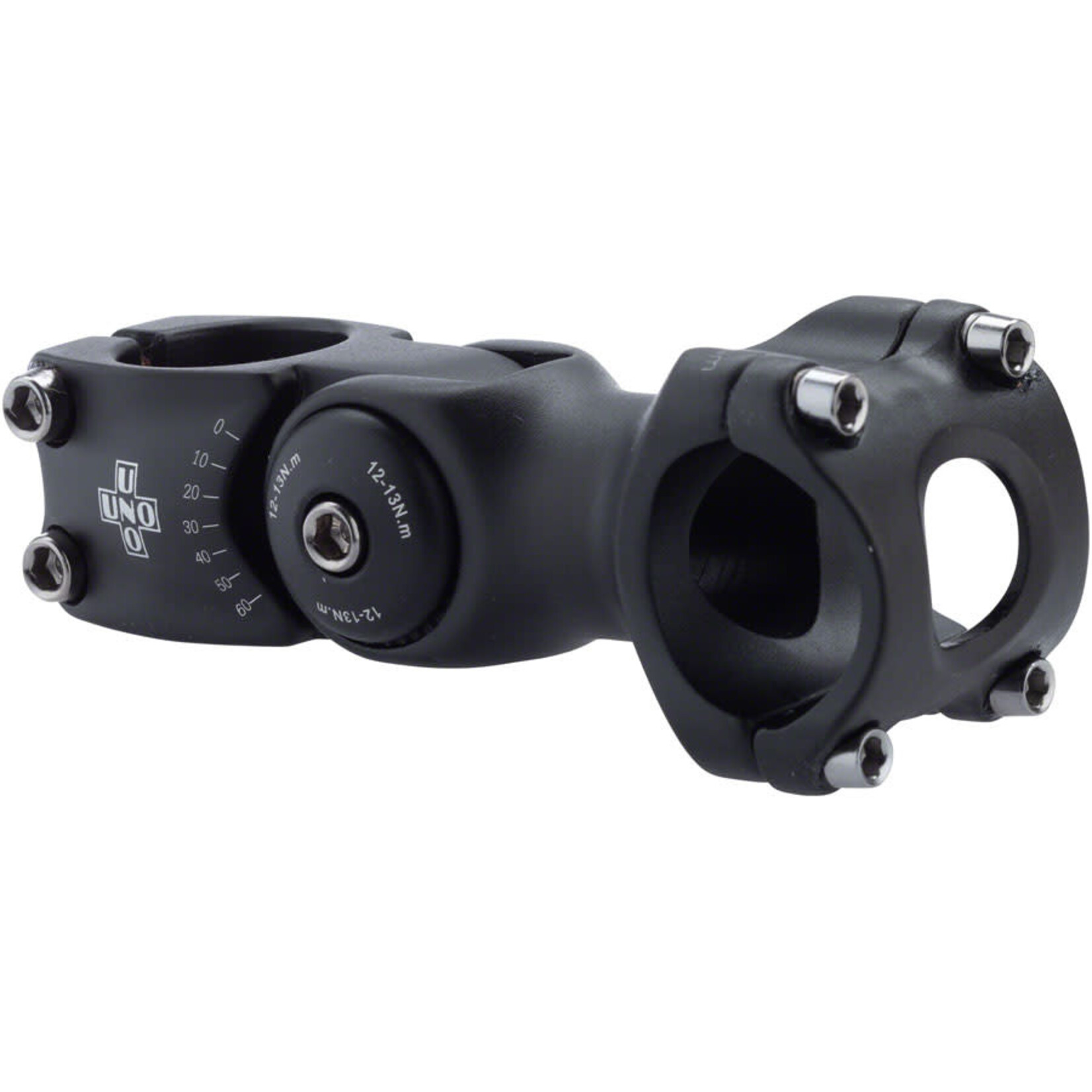 Kalloy 820 Stem - 95mm, 31.8 Clamp, Adjustable, 1 1/8", Aluminum, Black