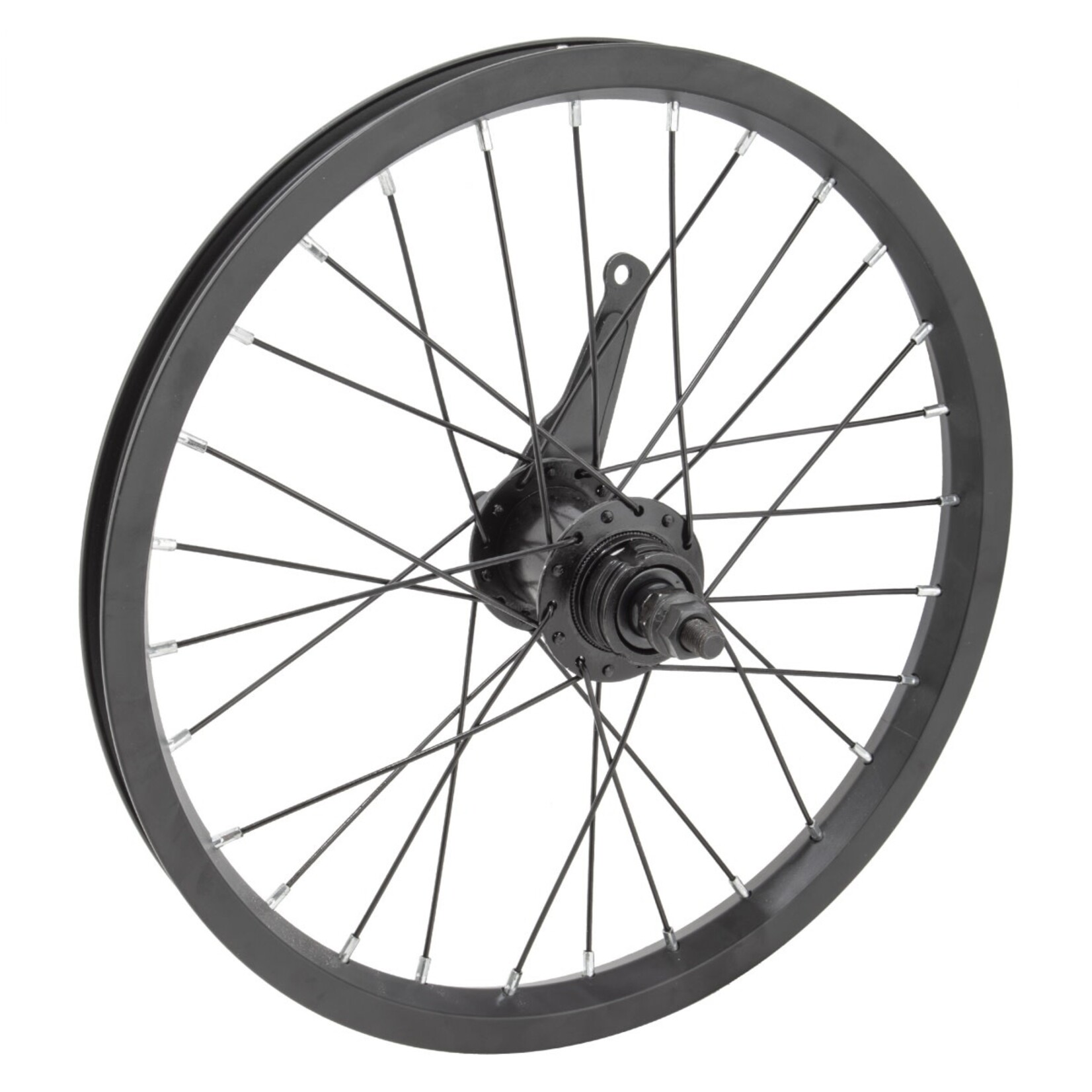 WHEEL MASTER 16x1.75 305x19 ALY Black 28 CB 110mm14gBK w/Trim Kit Rear Wheel