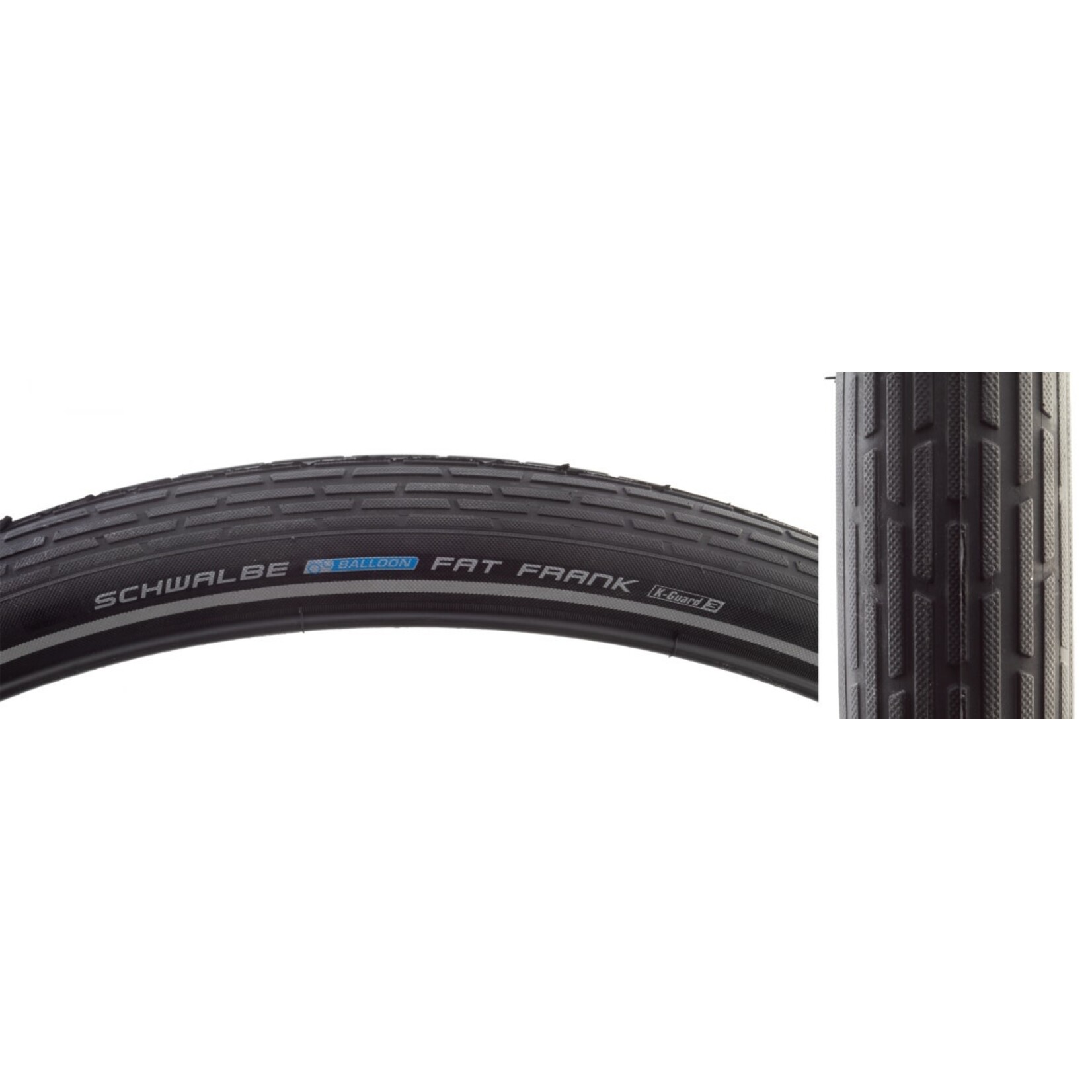 Schwalbe Fat Frank 700x2.00 Black Reflect (622-50)