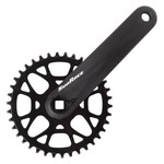Sunrace FCM408 175x38 SQ Black Crankset
