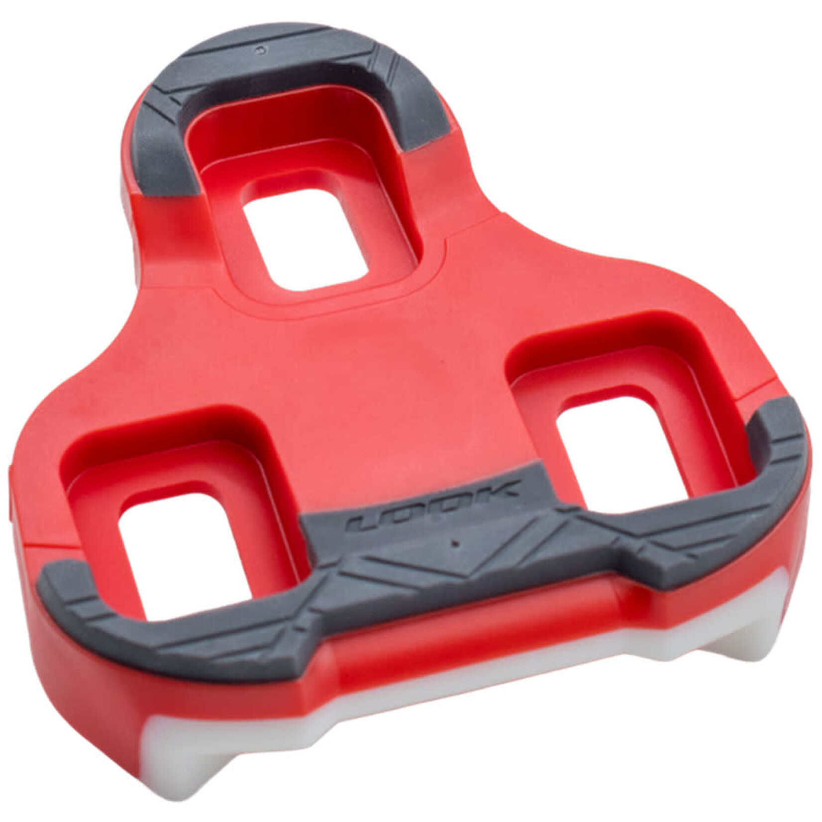 LOOK KEO GRIP Cleat - 9 Degree Float, Red, Tri-material