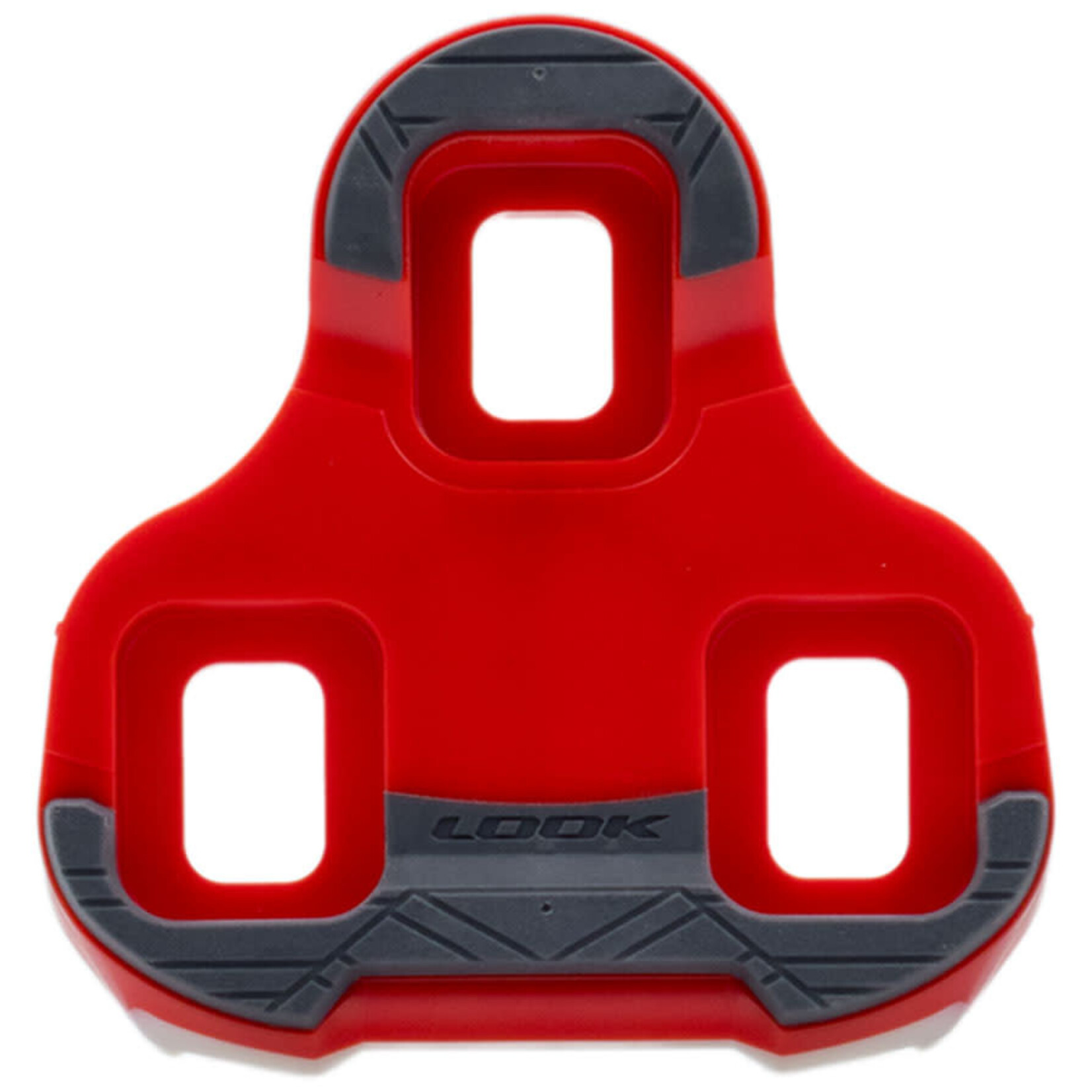 LOOK KEO GRIP Cleat - 9 Degree Float, Red, Tri-material