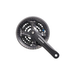 Shimano FC-M361-L, 7/8-SPEED, 175MM, 48X38X28TFOR HG-Chain, W/CG, Chain Case Compatible Black