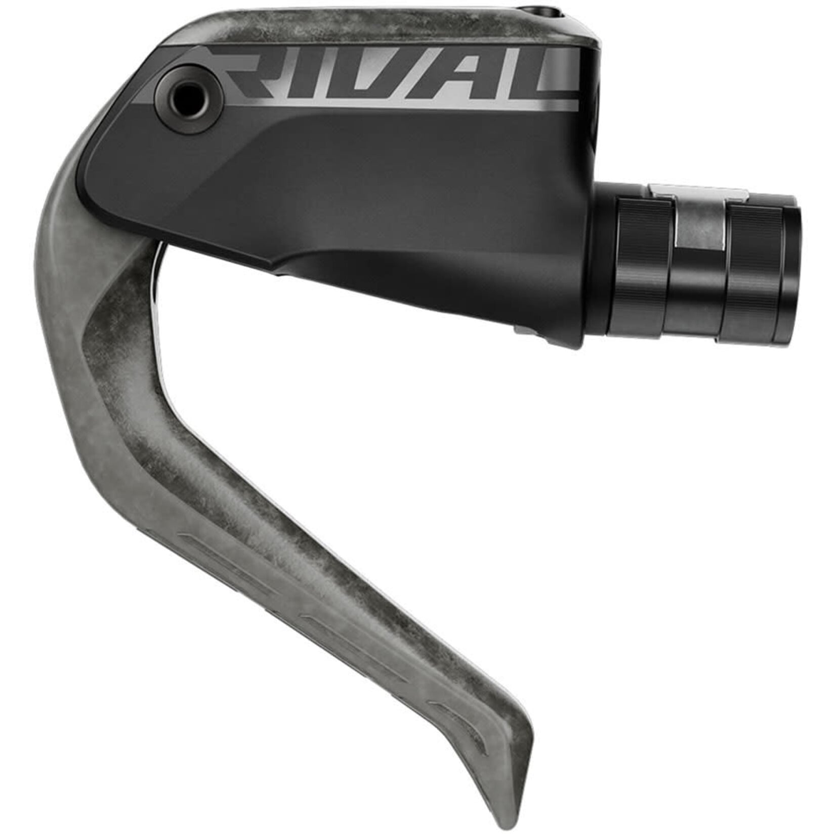 Sram Rival Aero Disc Brake and Lever -  Front, Flat Mount, 20mm Offset, 1100mm Hose, Carbon Lever Blade, Black, E1