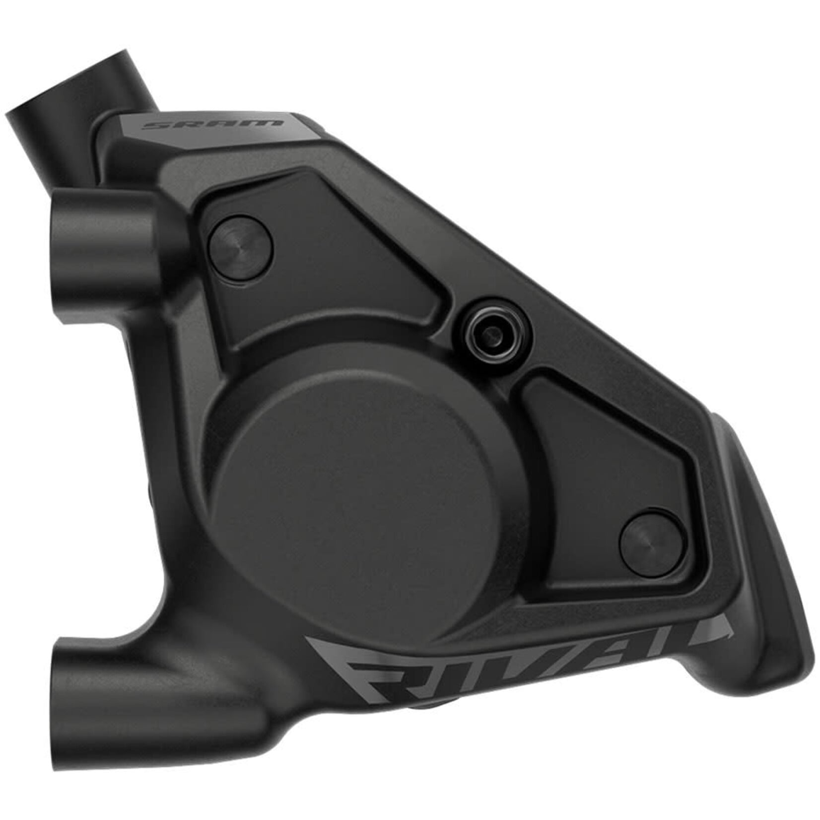 Sram Rival Aero Disc Brake and Lever - Rear, Flat Mount, 20mm Offset, 2000mm Hose, Carbon Lever Blade, Black, E1