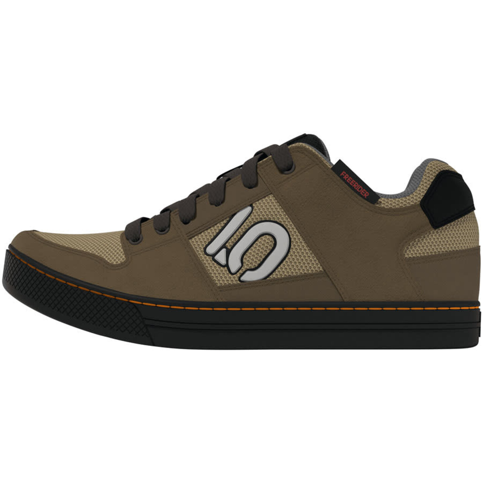 Five Ten Freerider Flat Shoes - Men's, Cardboard/Wonder Alumina/Pure Tangerine, 10