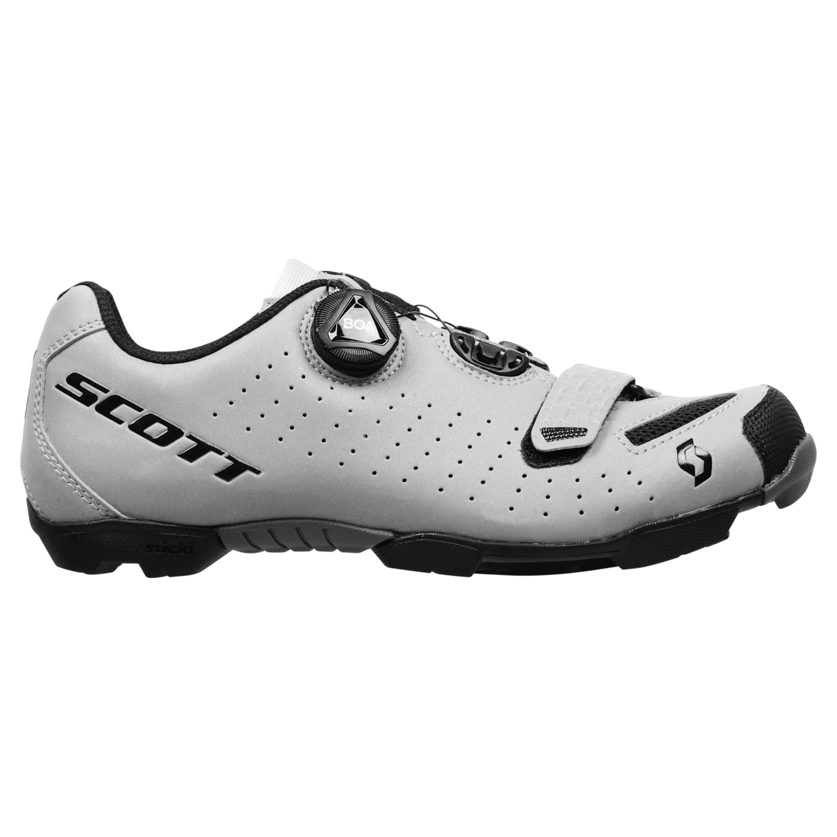 Scott Mtb Comp Boa Reflective / Black, Woman's Shoe