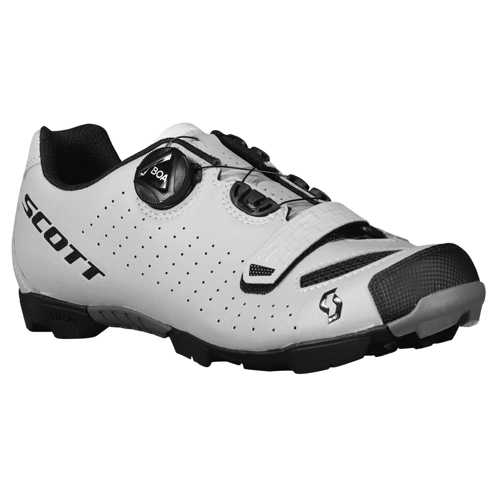 Scott Mtb Comp Boa Reflective / Black, Woman's Shoe
