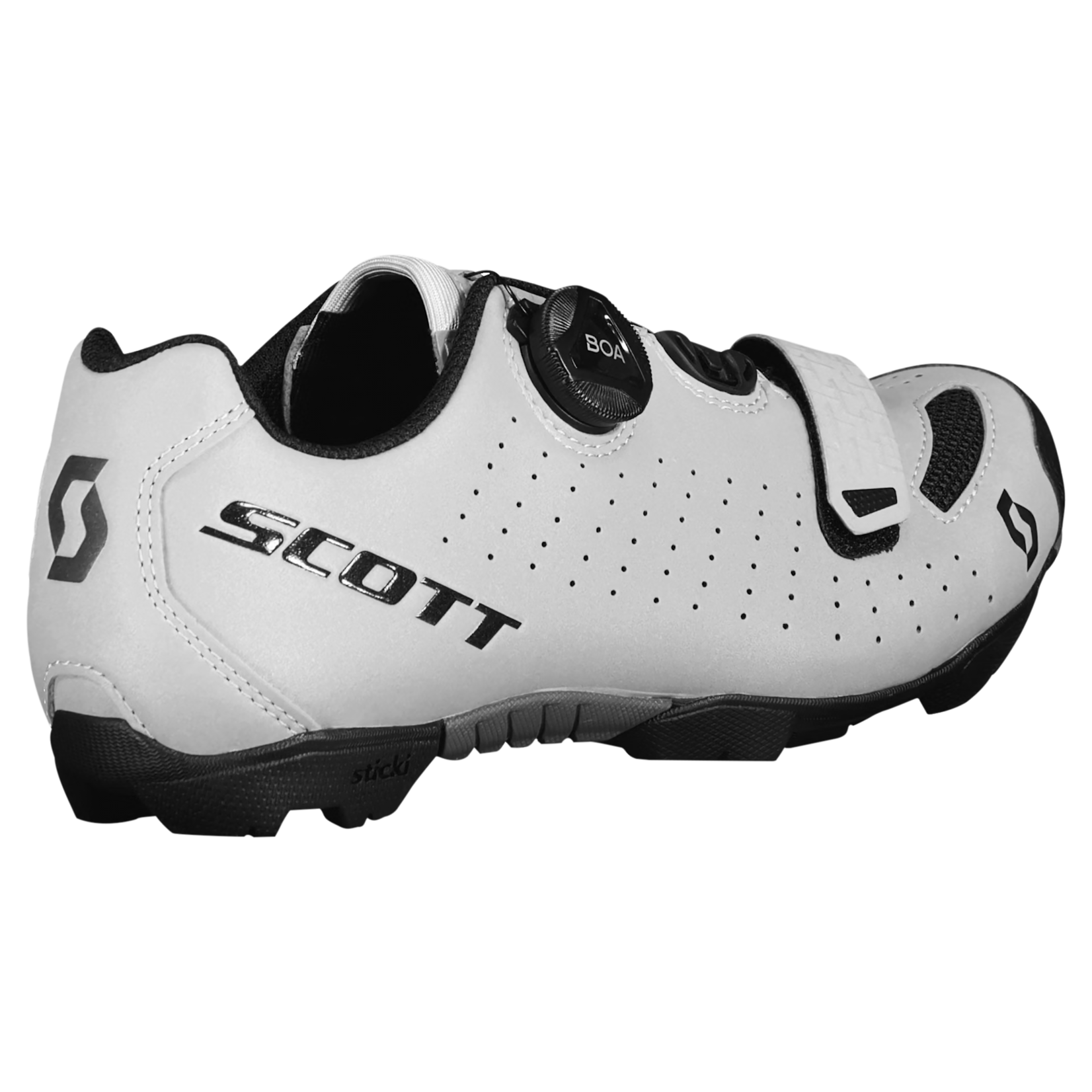 Scott Mtb Comp Boa Reflective / Black, Woman's Shoe