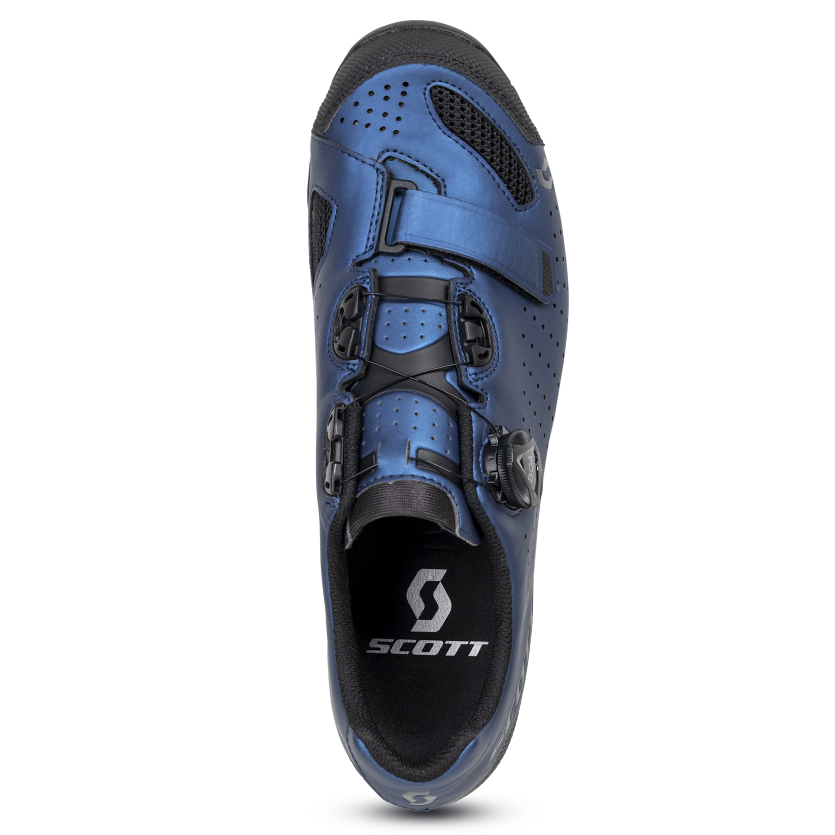 Scott Mtb Comp Boa Metallic Blue/ Black, Men's Shoe 47.0