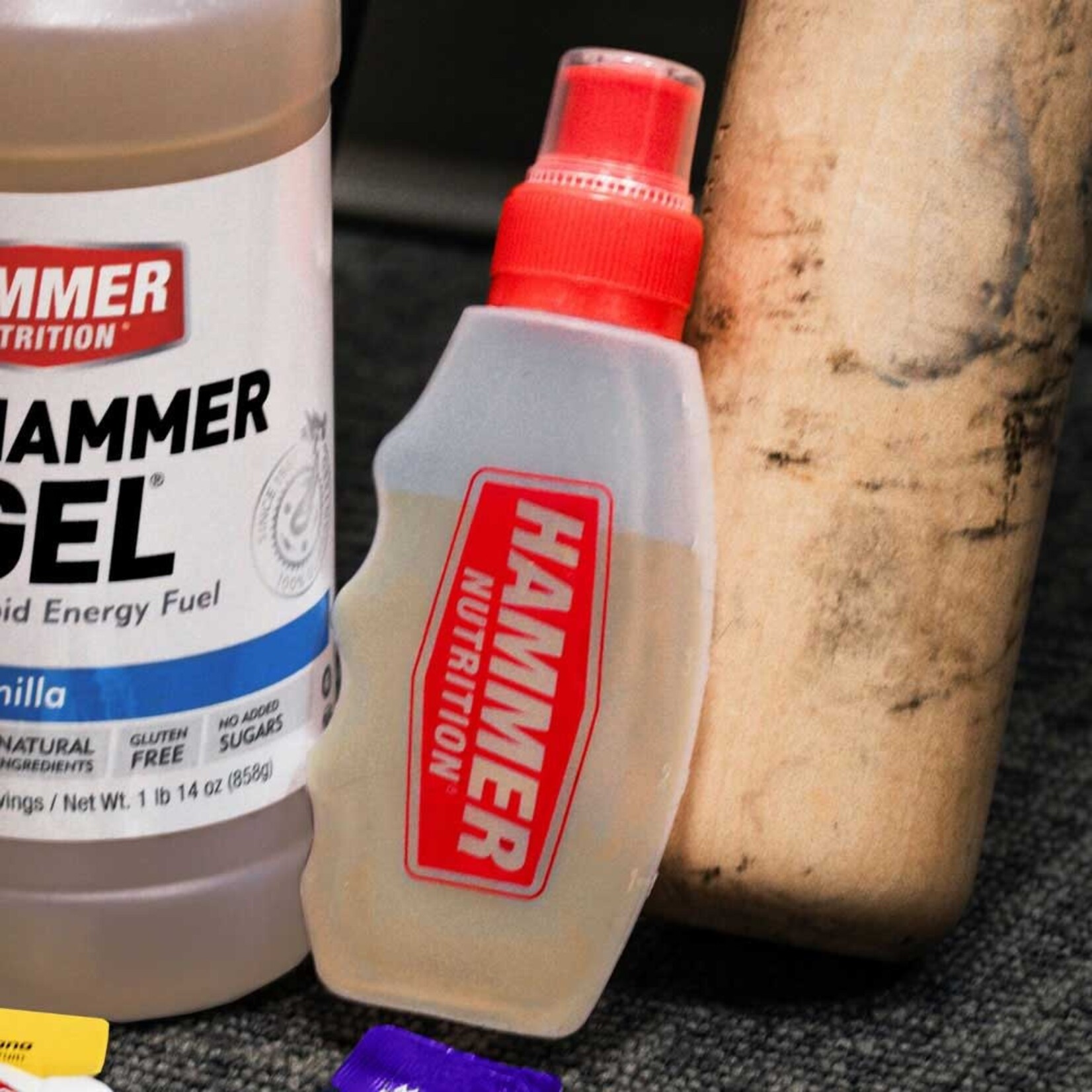 Hammer Nutrition Hammer Gel Flask: Clear 5oz