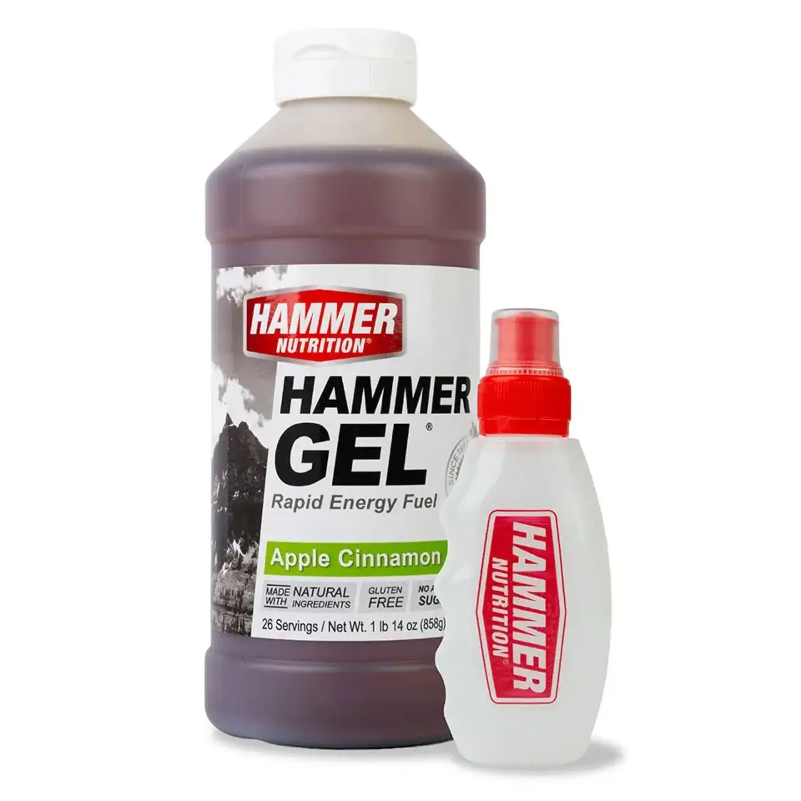 Hammer Nutrition Hammer Gel Flask: Clear 5oz