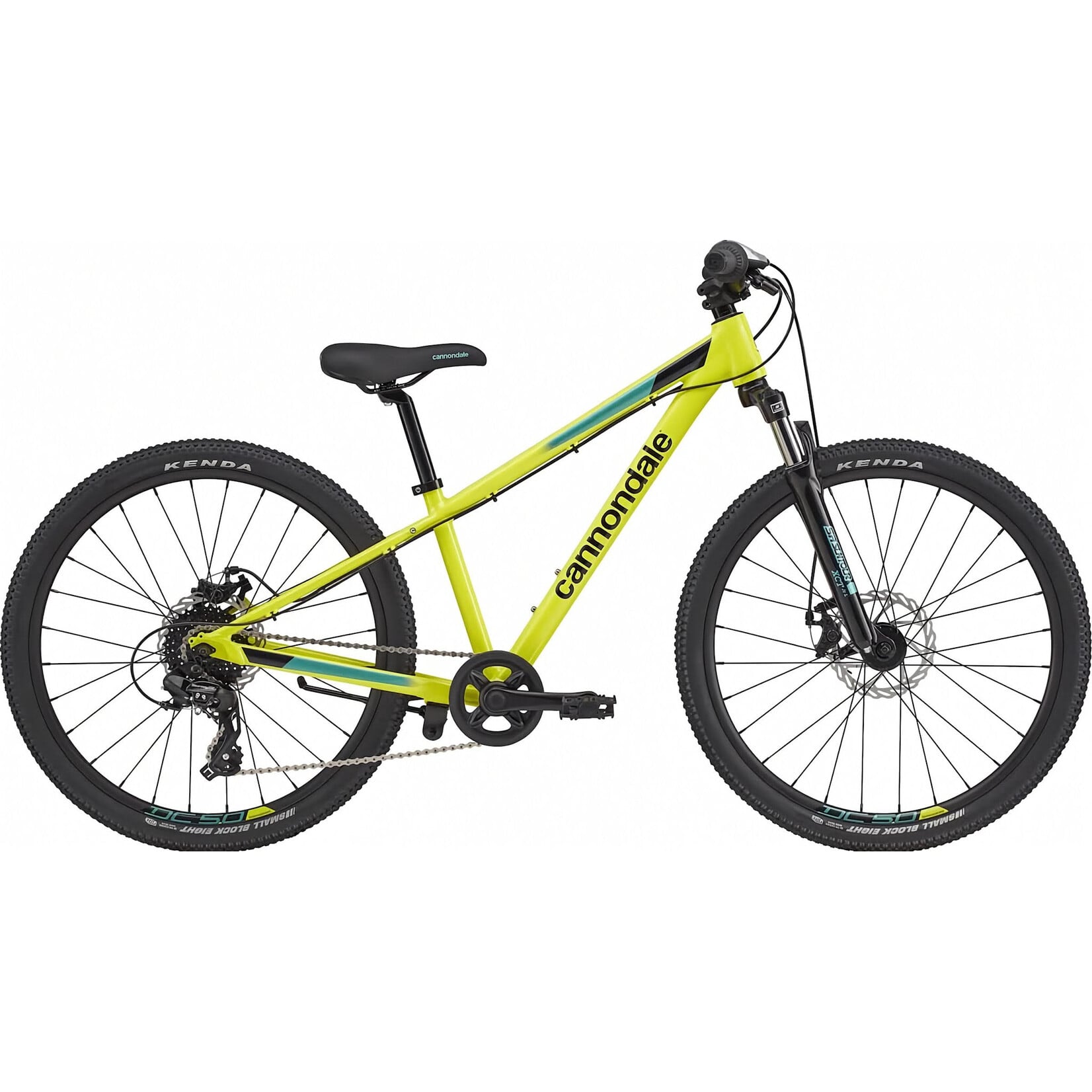 Cannondale 24 F Kids Trail Nuclear Yellow