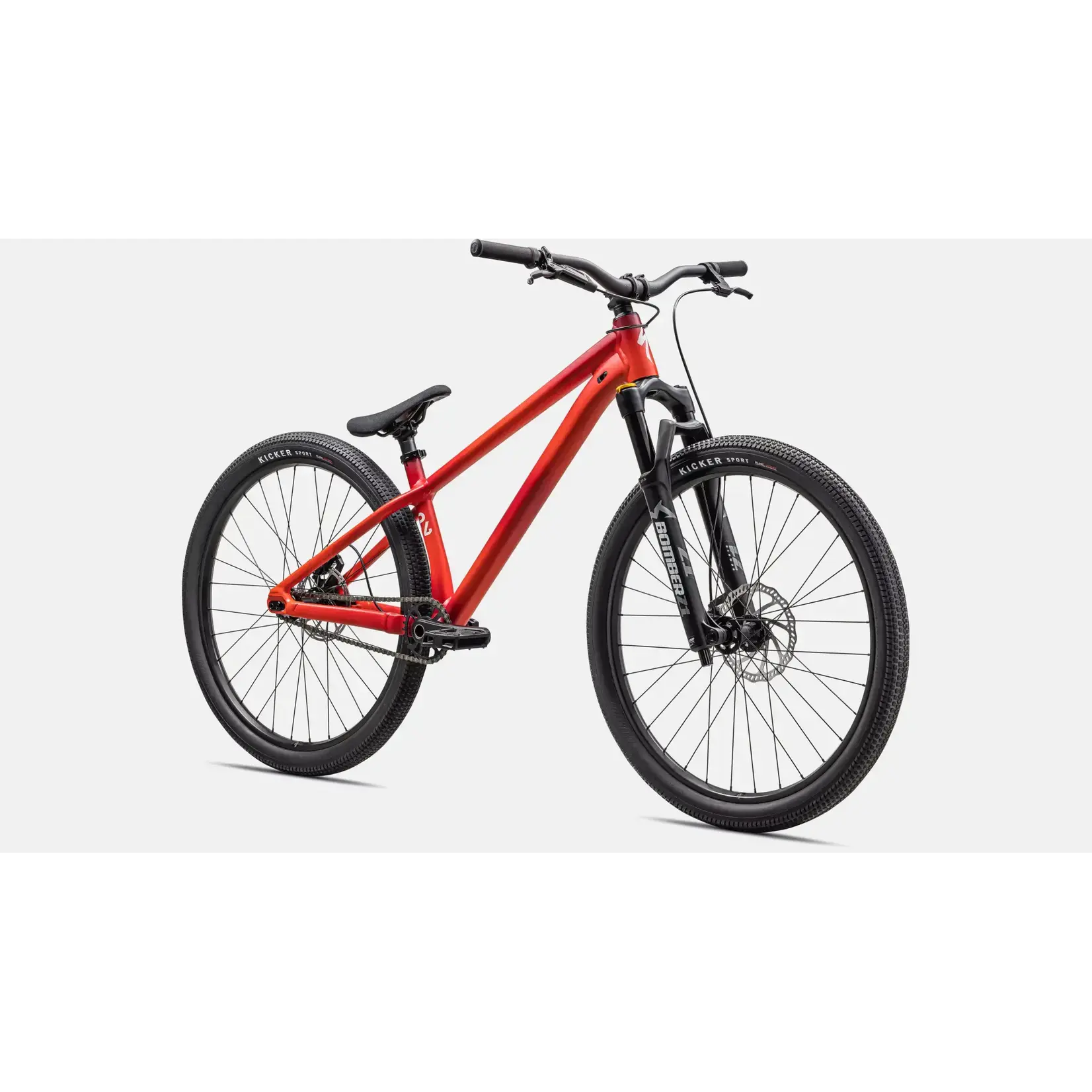 Specialized P.4  Satin Red Tint Diffused / Fiery Red / White 27.5"