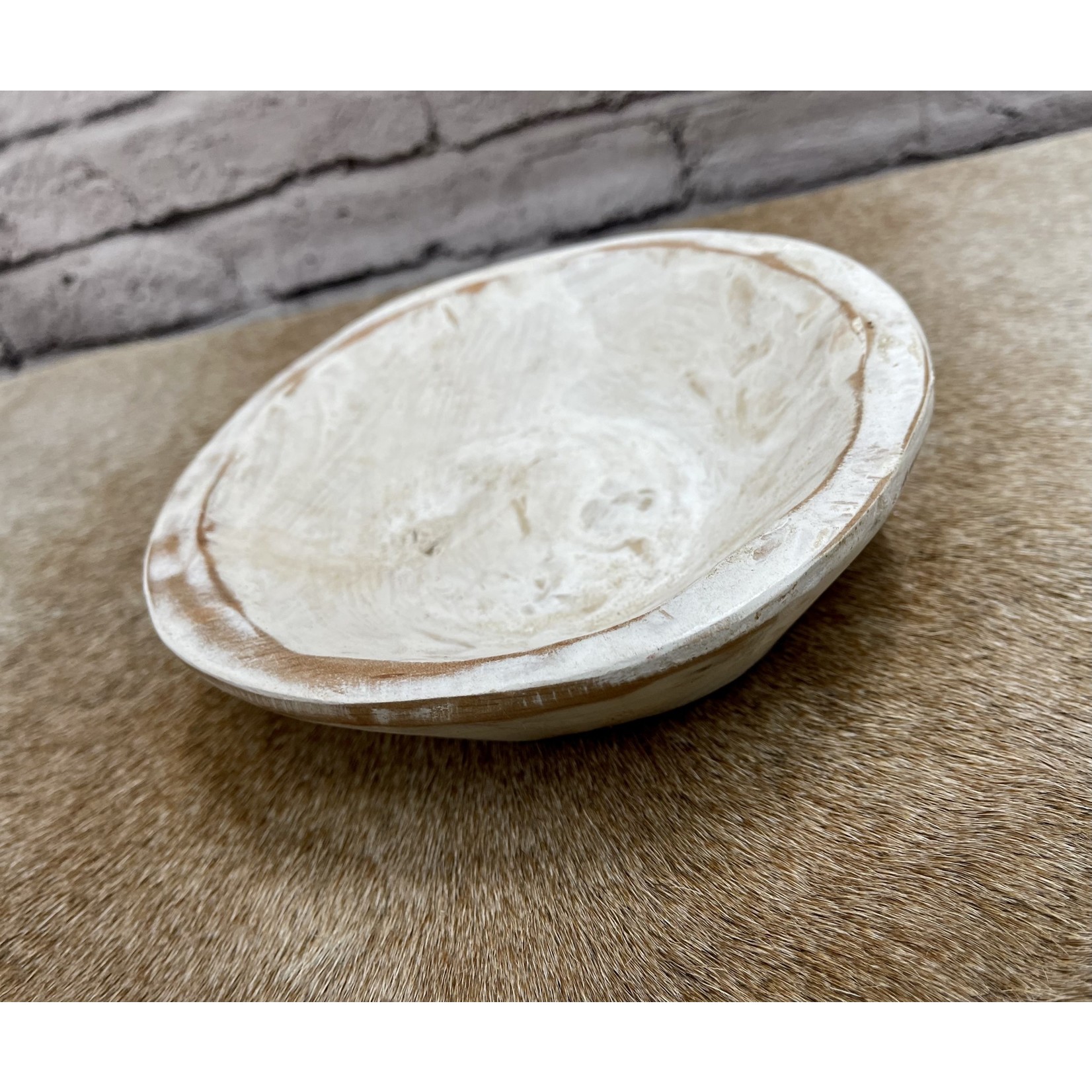Dough Bowl -  Mini Round -  White