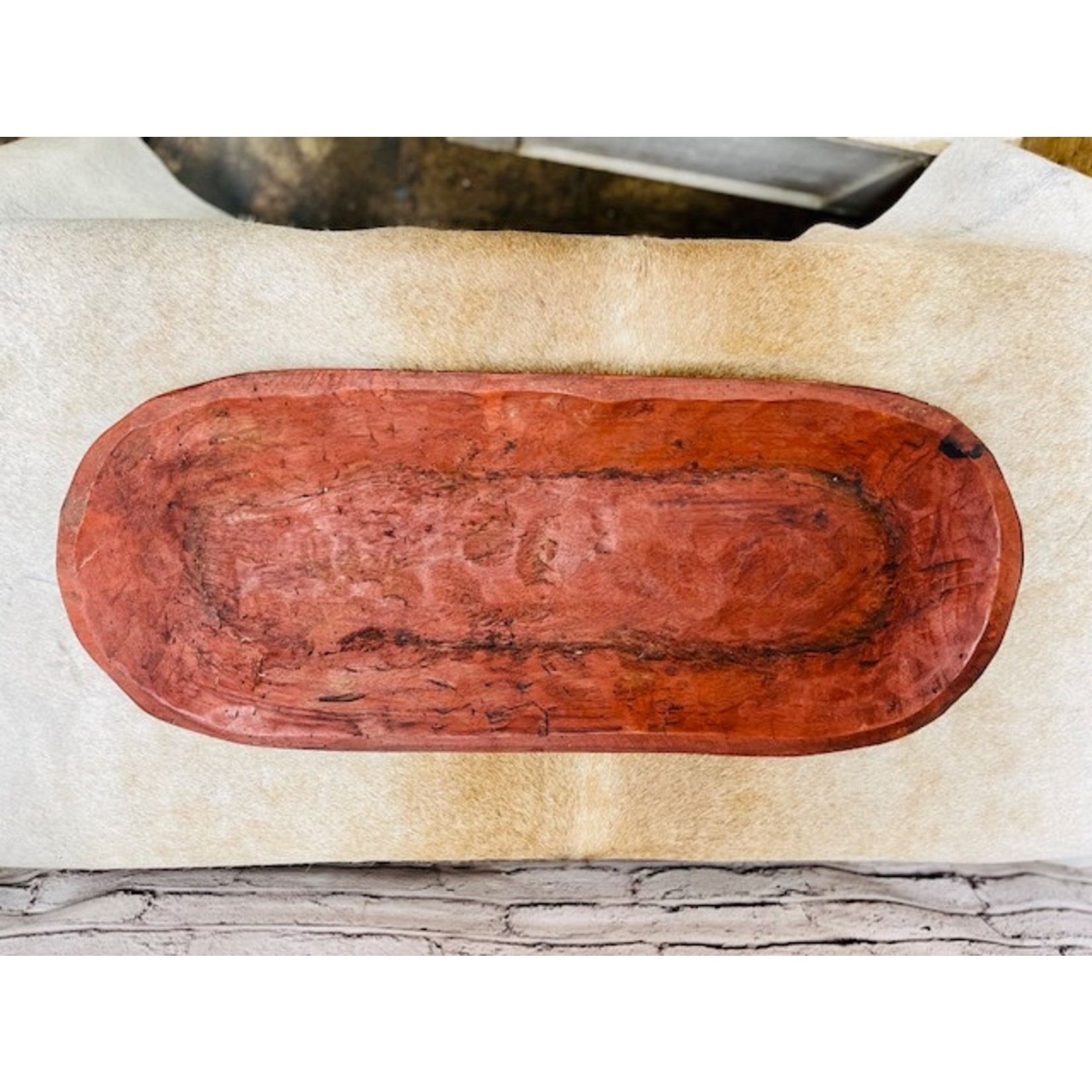 W.A.S Red Dough Bowl - Large