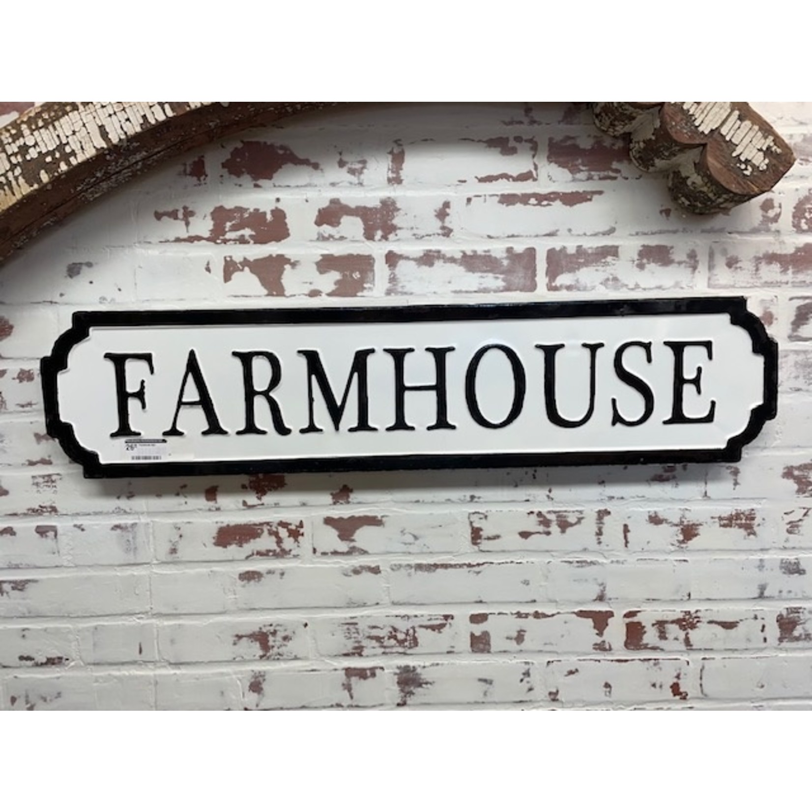 W.A.S Farmhouse sign